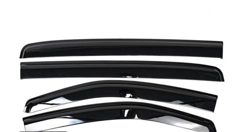 BISON 4X4 Weather Shields Door Visors for Isuzu Mu-x 2014-2016