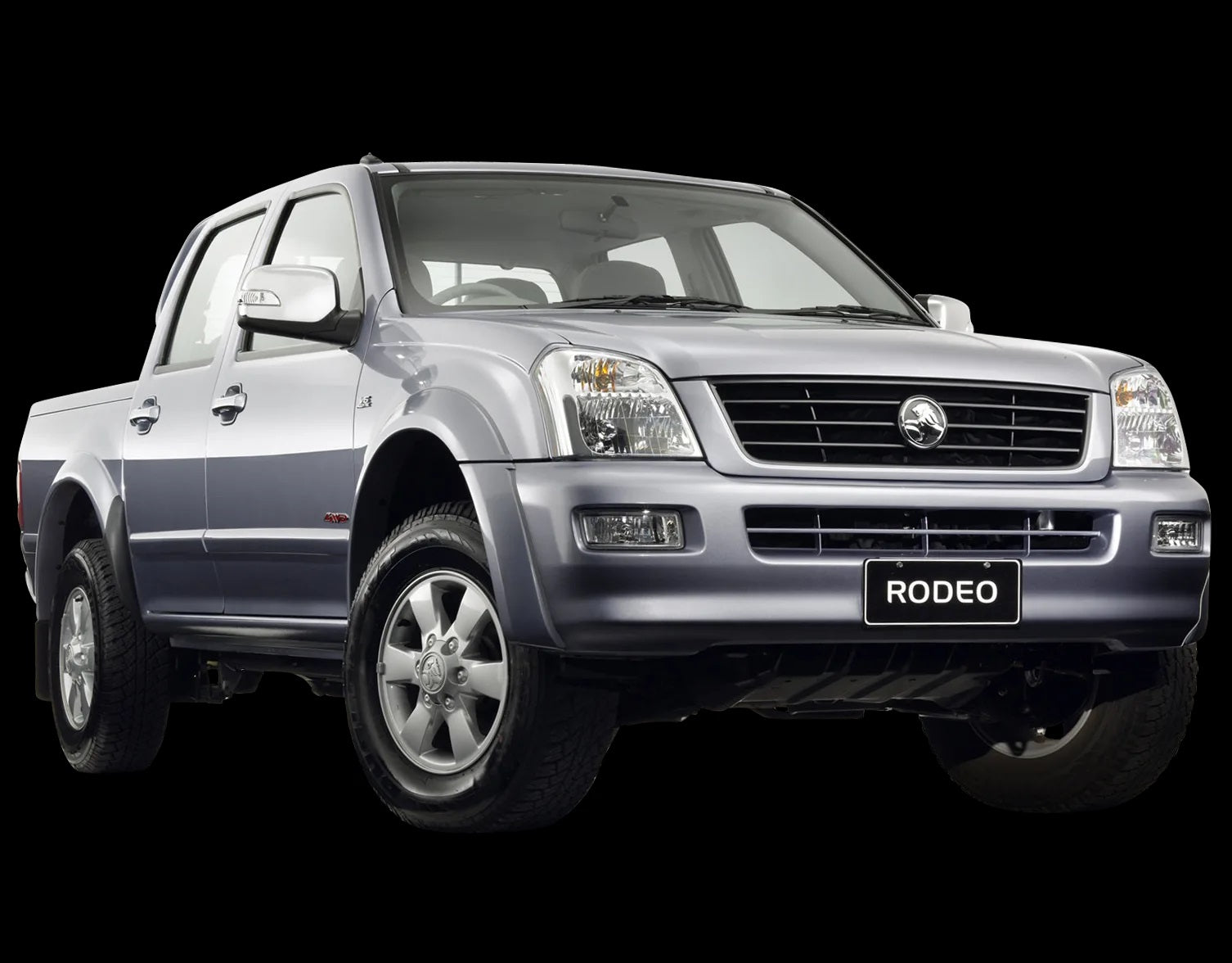HOLDEN Rodeo 1984-2008 Dual Cab Flat Steel Roof Rack 1350mm x 1250mm