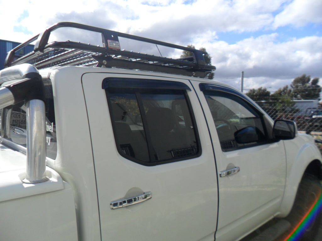 MITSUBISHI Triton MQ/MR 2015-Onwards Dual Cab Steel Open Roof Rack 1350mm x 1260mm