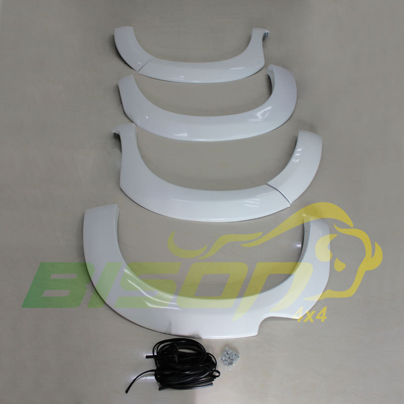 BISON 4X4 White Fender Flares Wheel Arch Suits for Hilux SR5 SR 2005-2010 6pcs