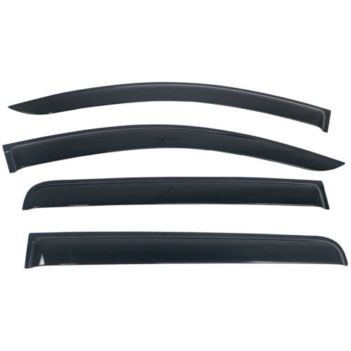 BISON 4X4 Weather Shields Door Visor Weather shields for Mitsubishi Triton 2015-2018