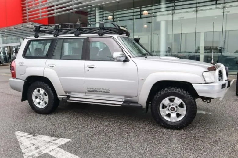 Nissan Patrol GU GQ Enclosed Steel Roof Rack 2200x1250mm
