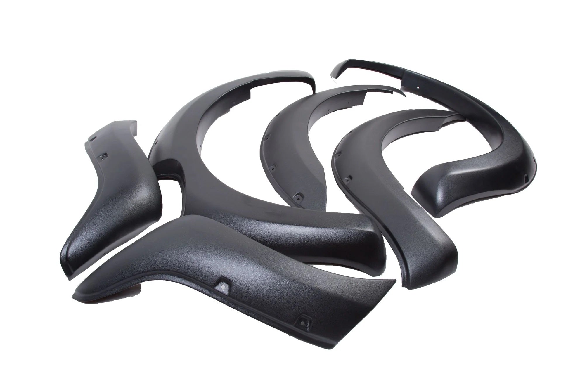 BISON 4X4 Matt Black OEM Fender Flares Black Guard Trim Fits To Ford Ranger 2015-2017