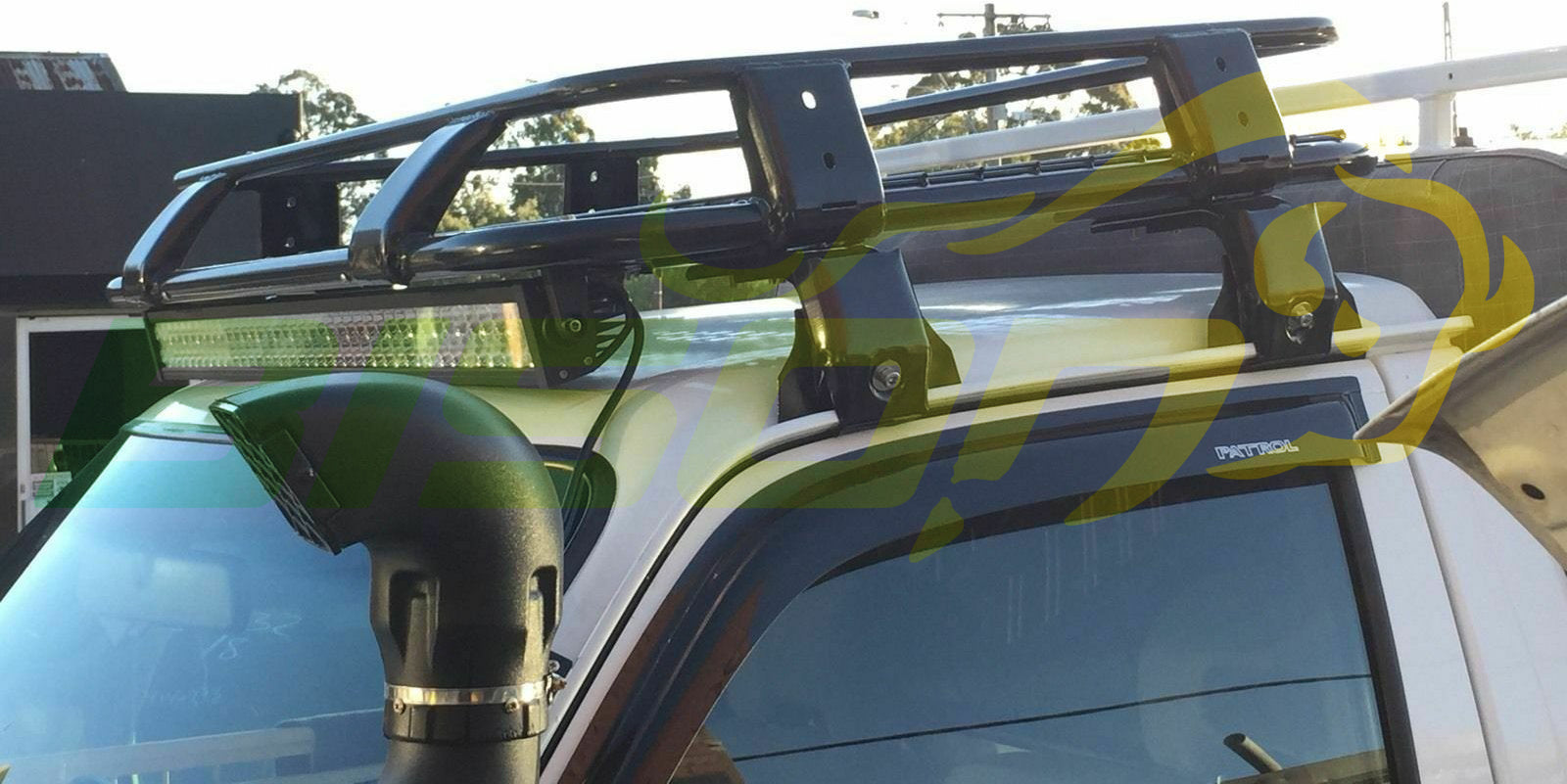Toyota Landcruiser 70 79 Series Single Cab Ute Flat Steel roof rack 850x1250mm