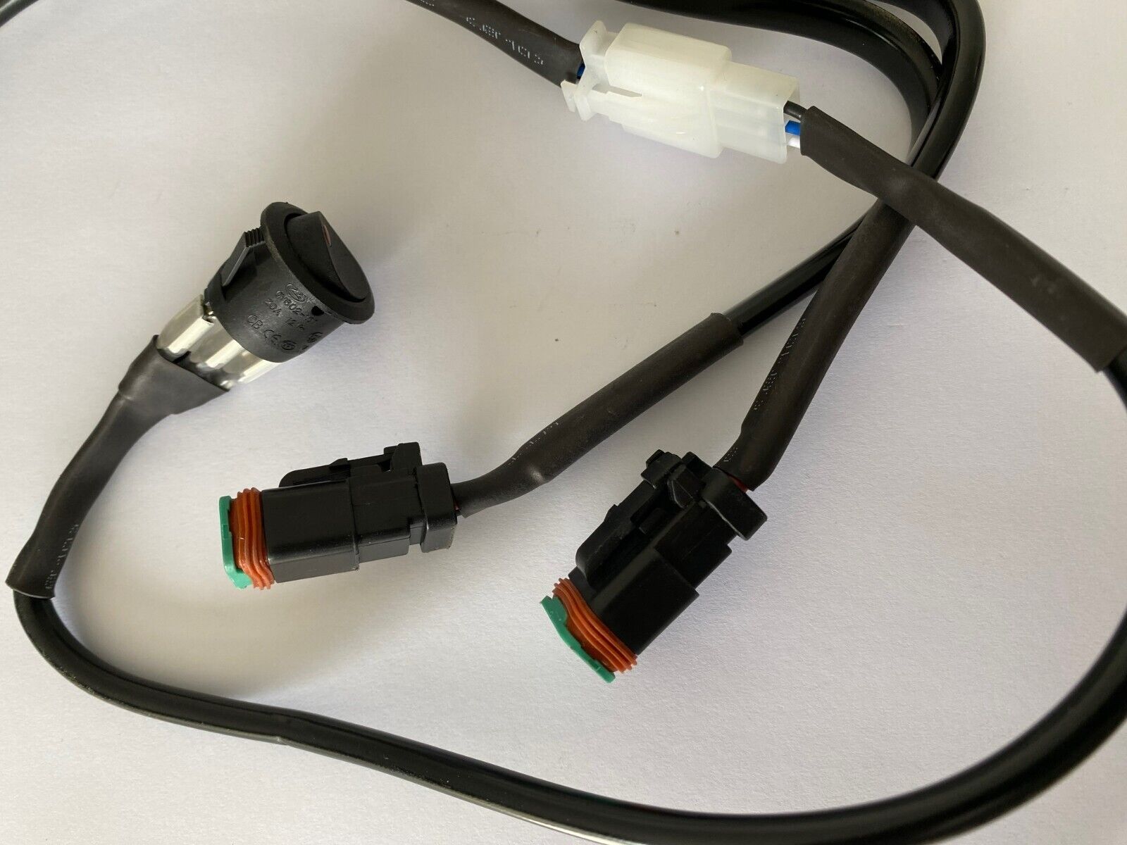 Heavy Duty 12V 40A LED WIRING HARNESS