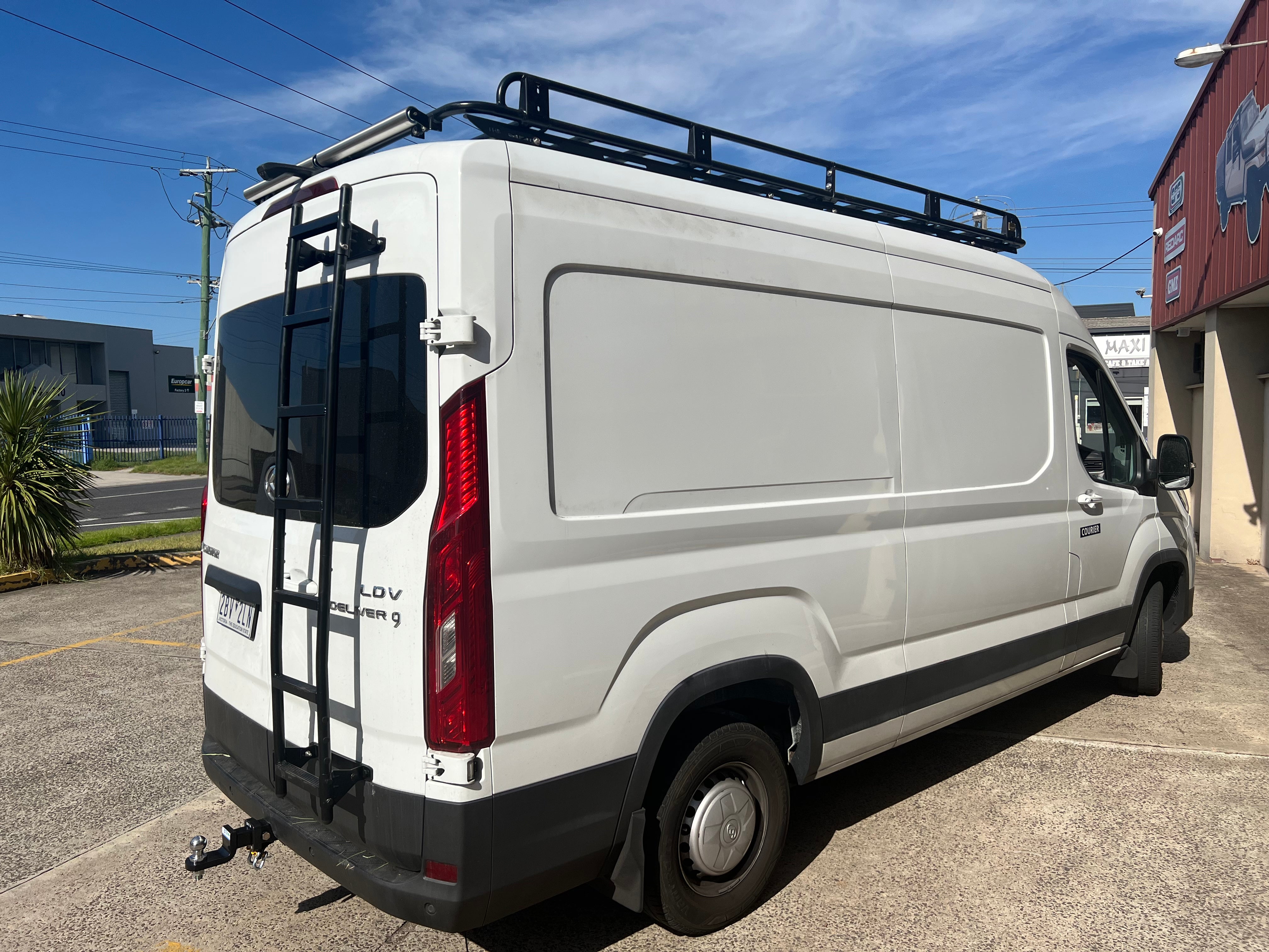 BISON 4X4 STEEL TRADESMAN ROOF RACK FOR LDV DELIVER 9 2020+