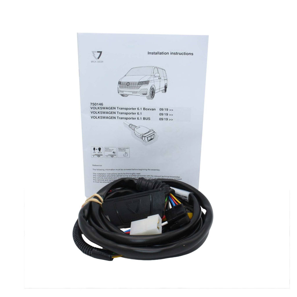 TAG Rear Step, Towbar & Wiring for Volkswagen Transporter T6 Van (09/2019 - on)