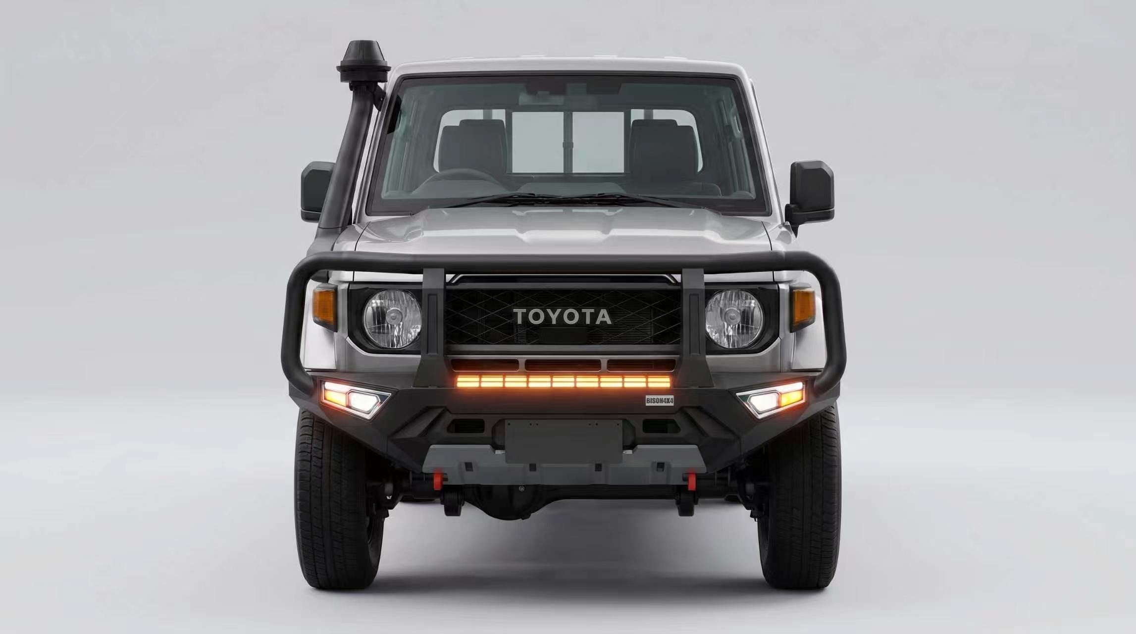 BRAND NEW BISON 4x4 BULLBAR FOR TOYOTA LANDCRUSIER 79 SERIES 2026+