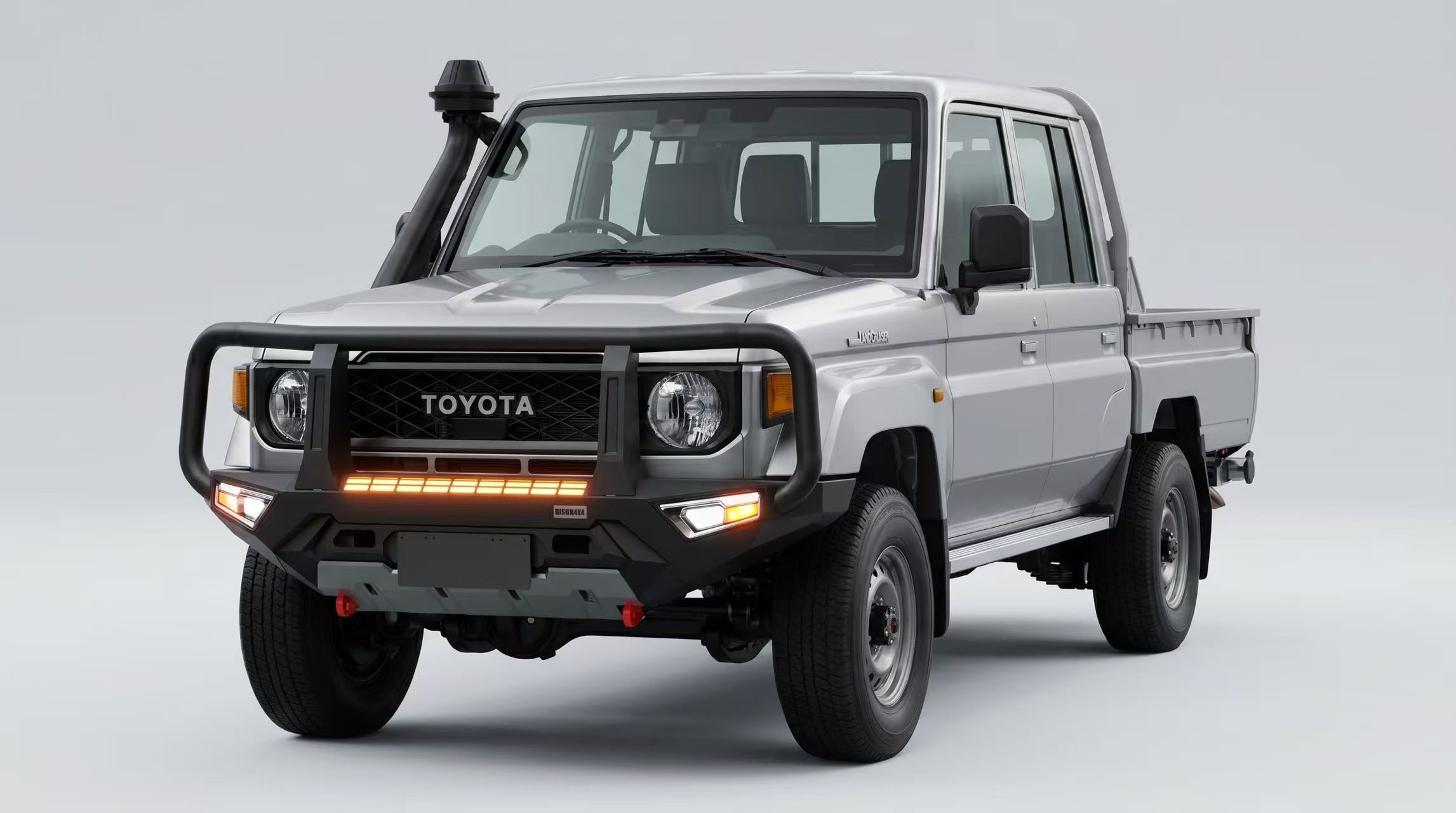 BRAND NEW BISON 4x4 BULLBAR FOR TOYOTA LANDCRUSIER 79 SERIES 2026+