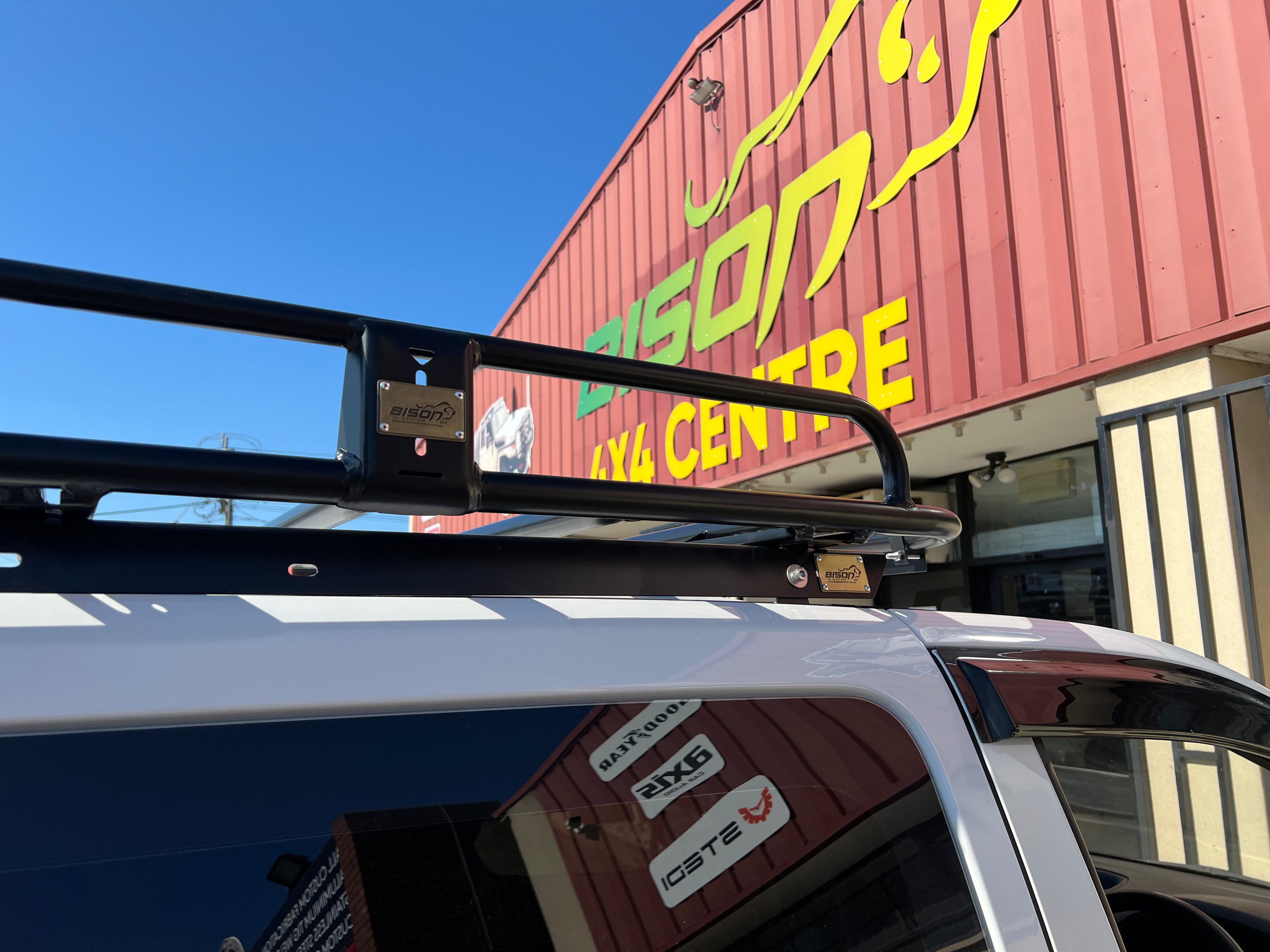 BISON 4X4 STEEL TRADESMAN ROOF RACK 2400MM FOR HYUNDAI iLOAD/iMAX 2008-2018