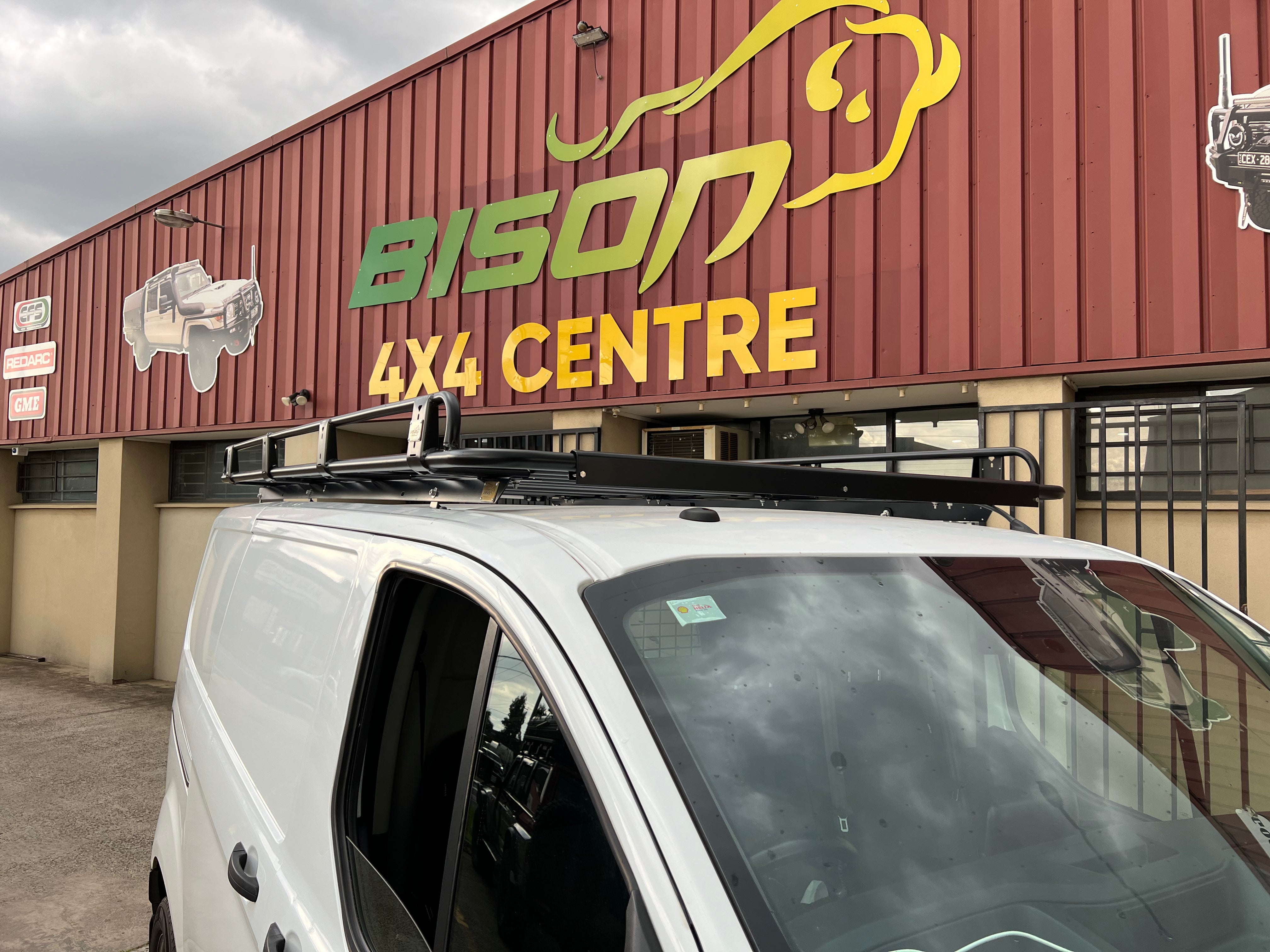 BISON 4X4 STEEL TRADESMAN ROOF RACK FOR FORD TRANSIT 2006-2014