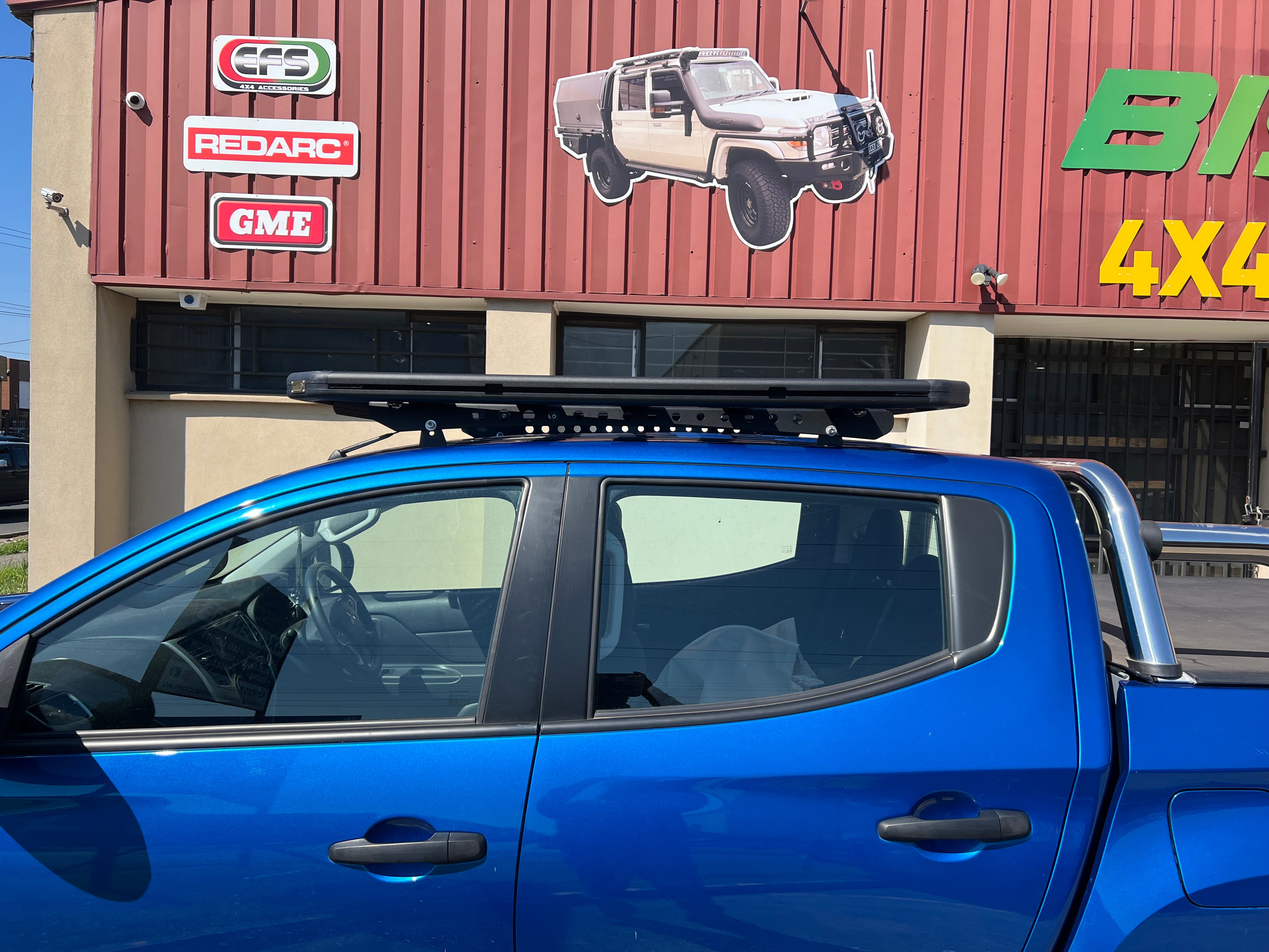 BISON 4X4 DAKOTA STYLE FLAT RACK FOR MITSUBISHI TRITON MQ 2015-2018