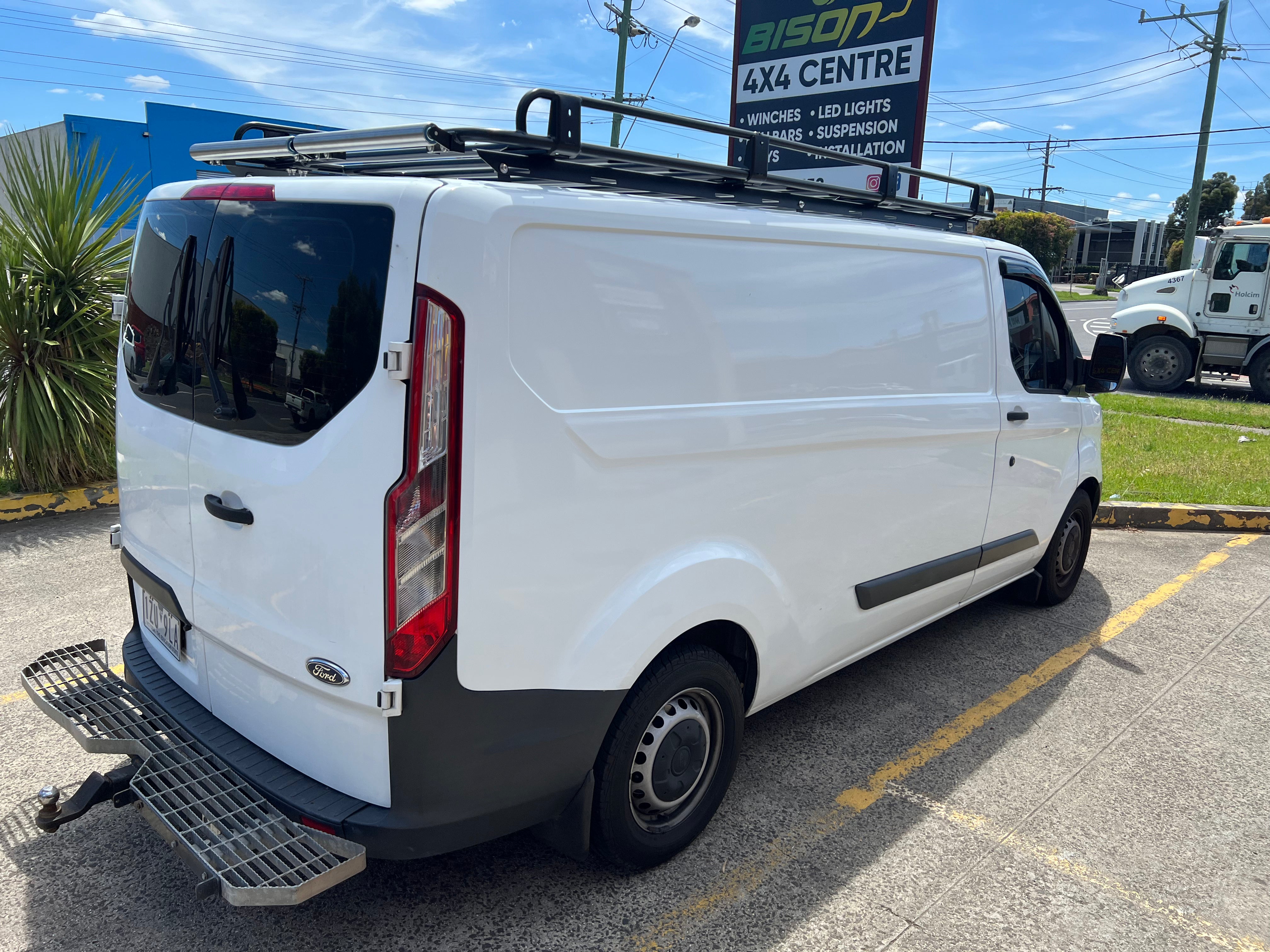 BISON 4X4 STEEL TRADESMAN ROOF RACK FOR FORD TRANSIT 2014+