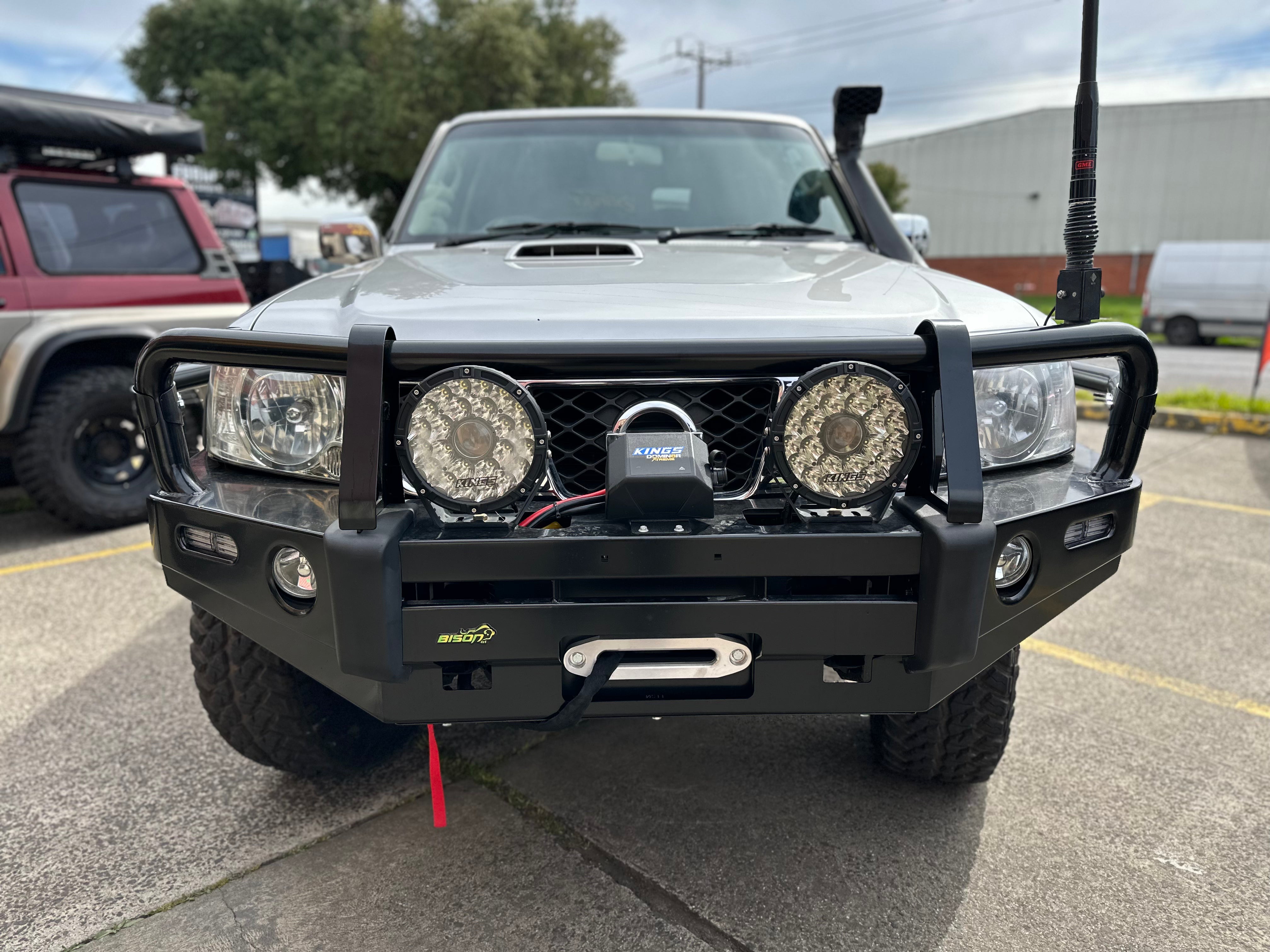 BISON-BAR FOR NISSAN PATROL GU Y61 SERIES 4 2004-2015 BY BISON 4X4