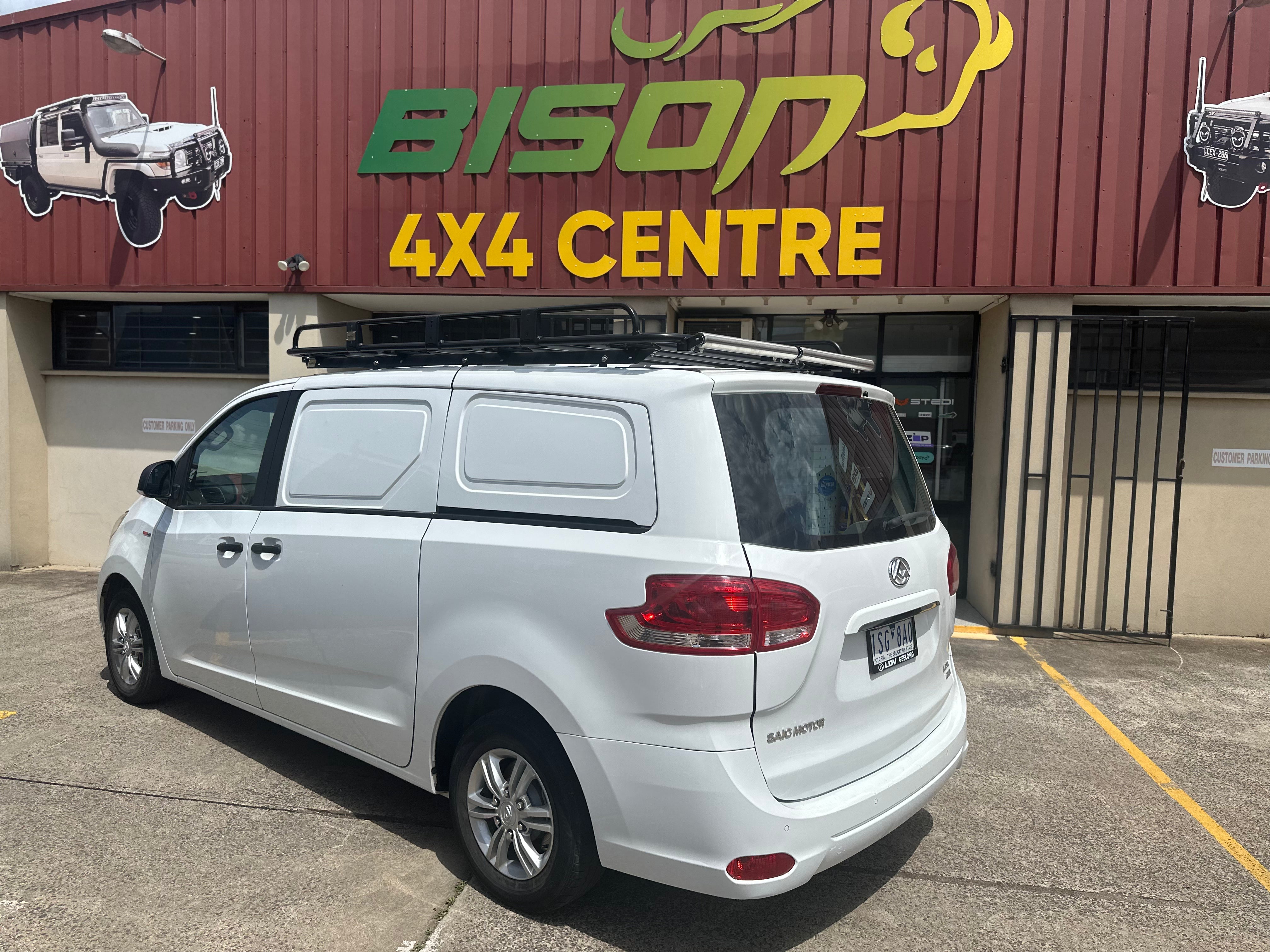 BISON 4X4 STEEL TRADESMAN ROOF RACK FOR LDV G10 2015+