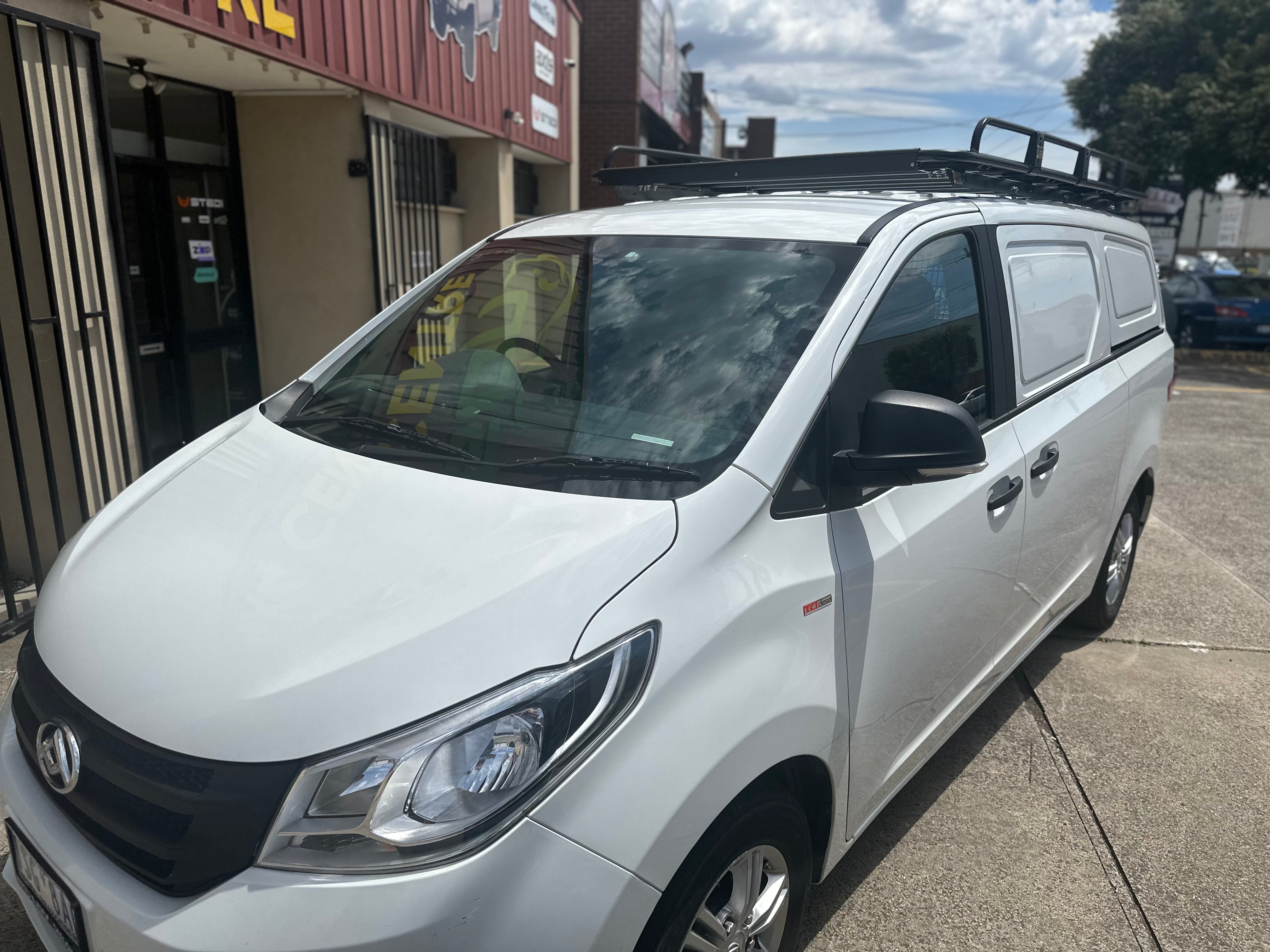 BISON 4X4 STEEL TRADESMAN ROOF RACK FOR LDV G10 2015+