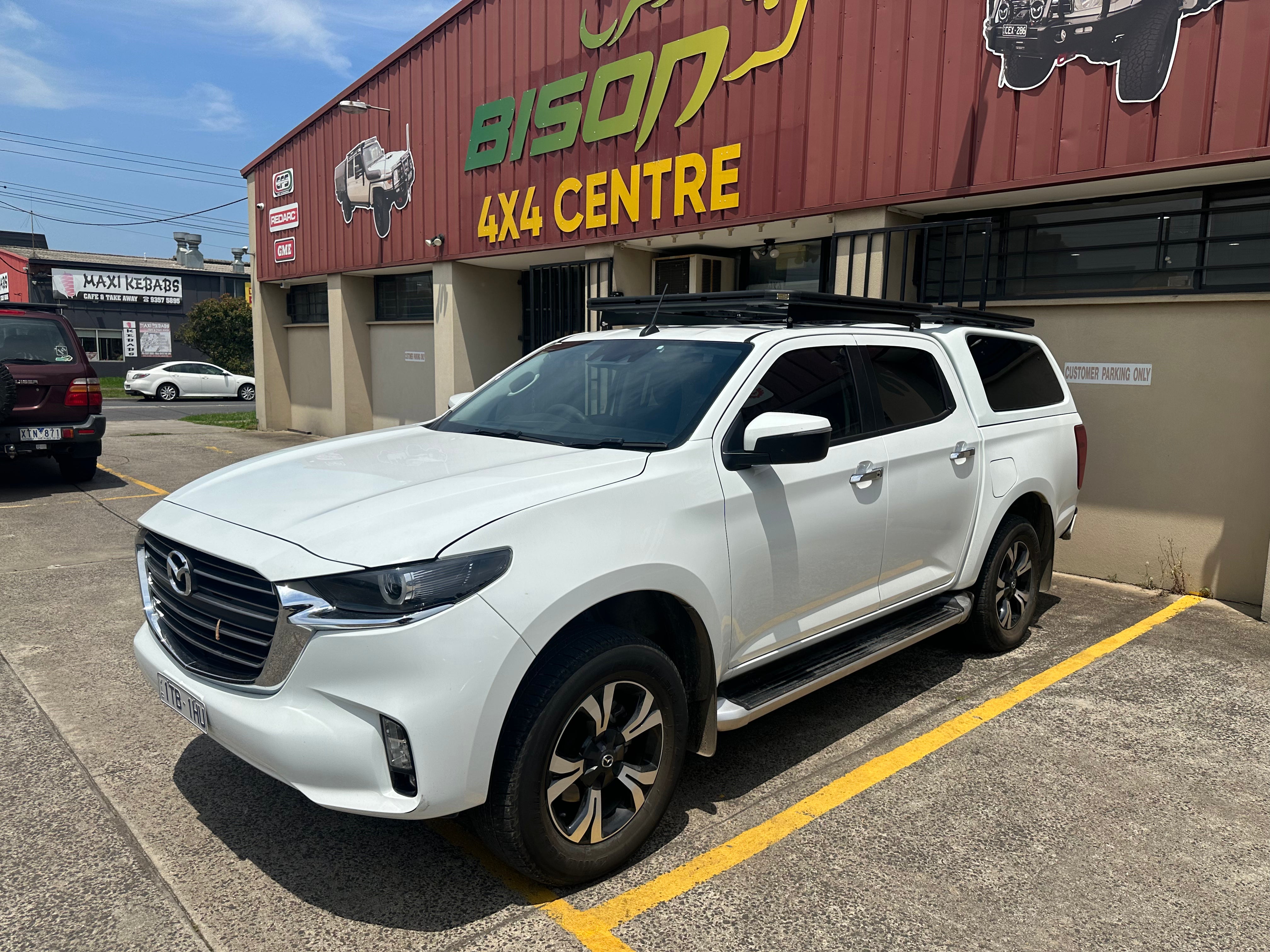 BISON 4X4 DAKOTA STYLE FLAT RACK FOR MAZDA BT50 2020+