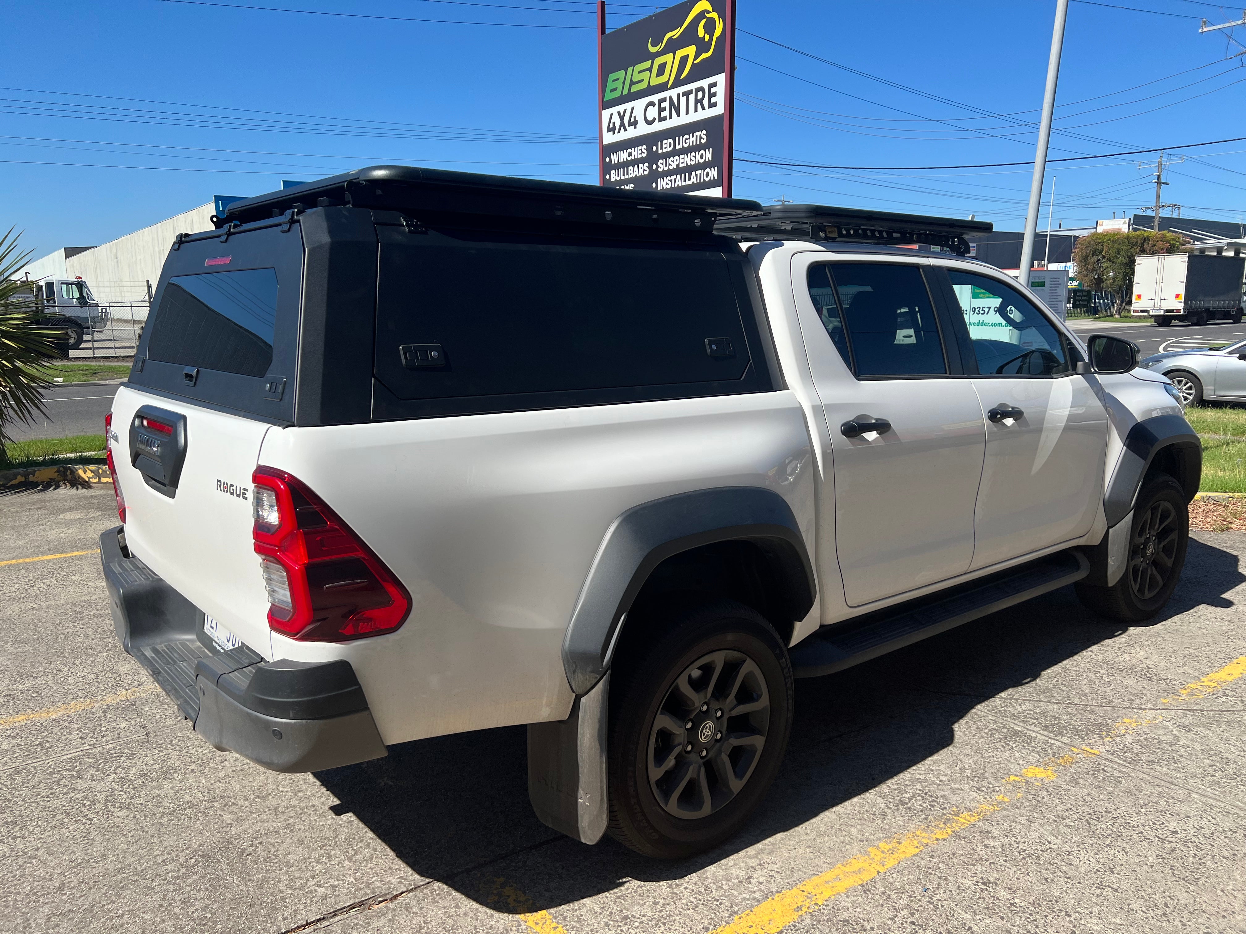 Aluminium Tub Canopy for DUAL CAB Toyota Hilux 2015+