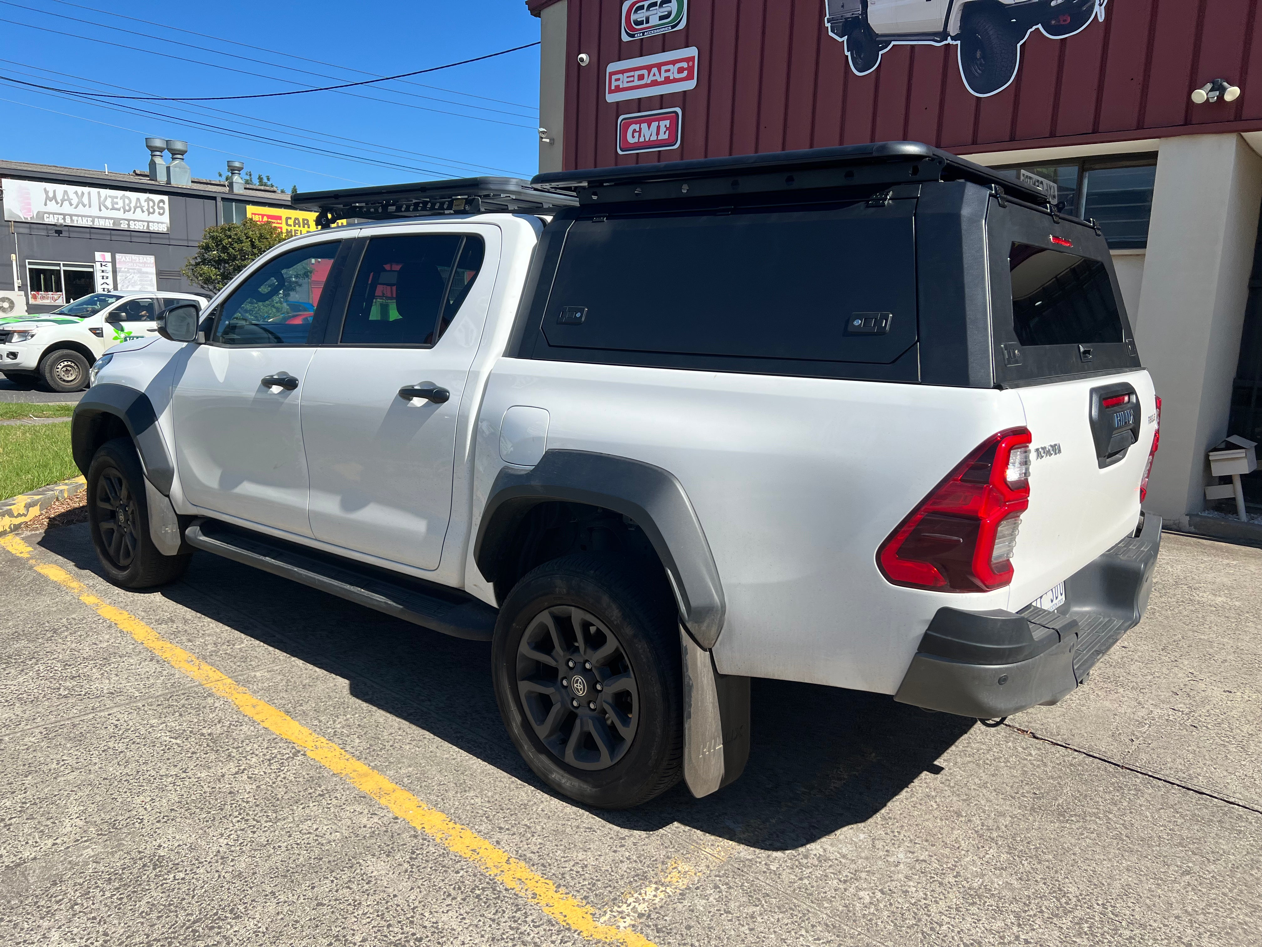 Aluminium Tub Canopy for DUAL CAB Toyota Hilux 2015+