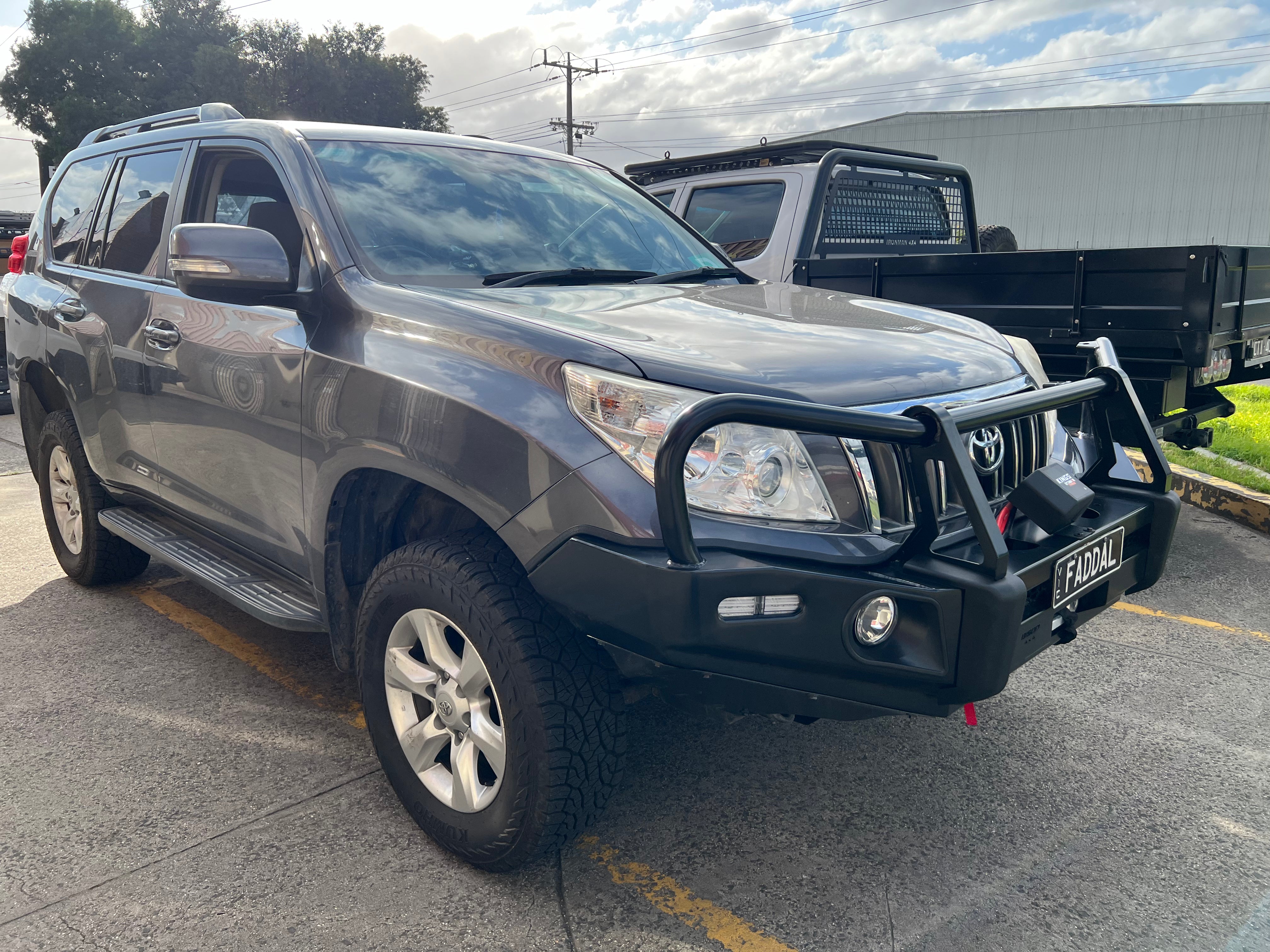 BISON-BAR FOR  TOYOTA PRADO 150 SERIES 1 2009-2013  BY BISON 4X4