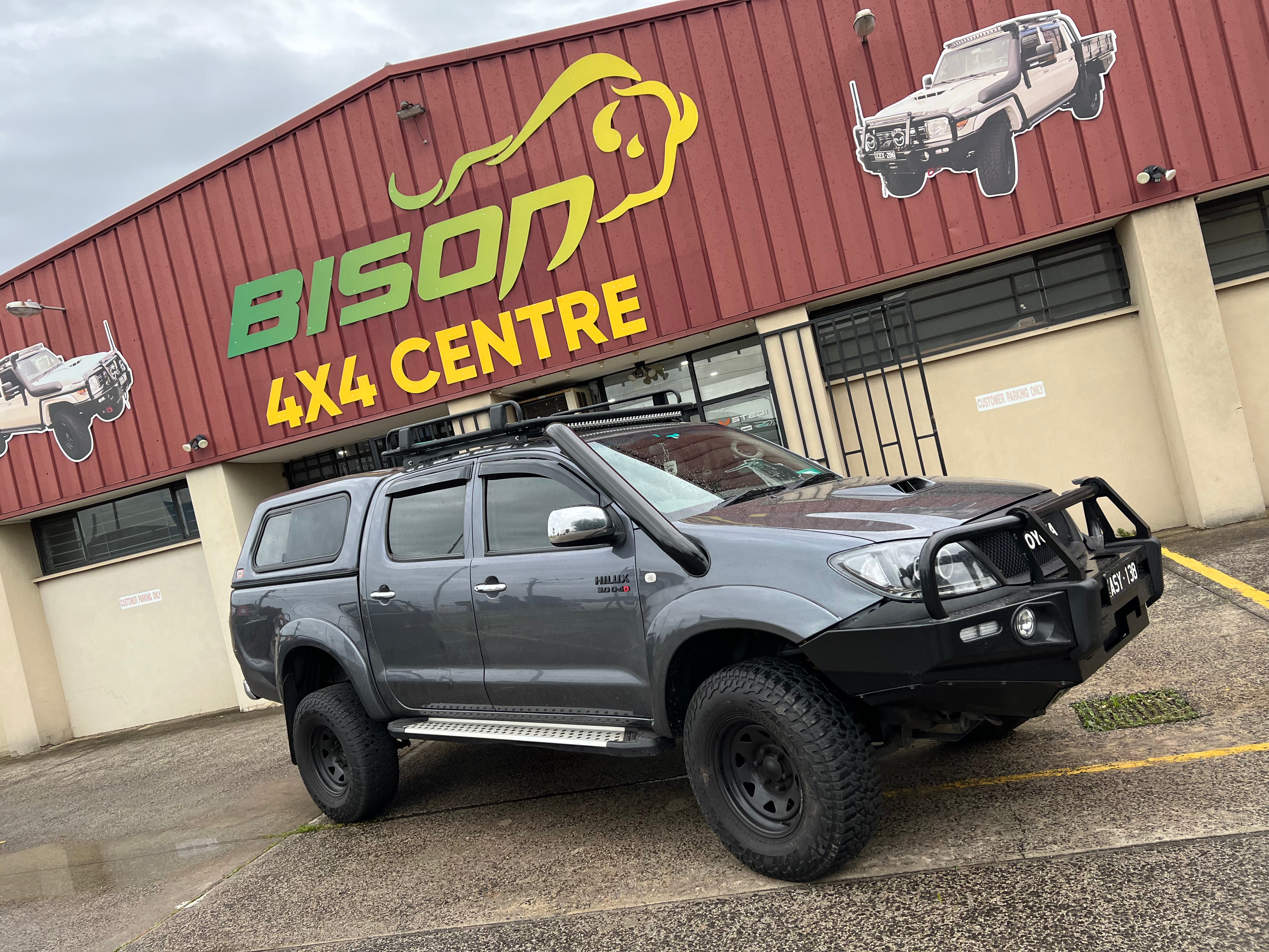 BISON 4X4 Stainless-Steel Snorkel Kit For TOYOTA HILUX REVO 2015+