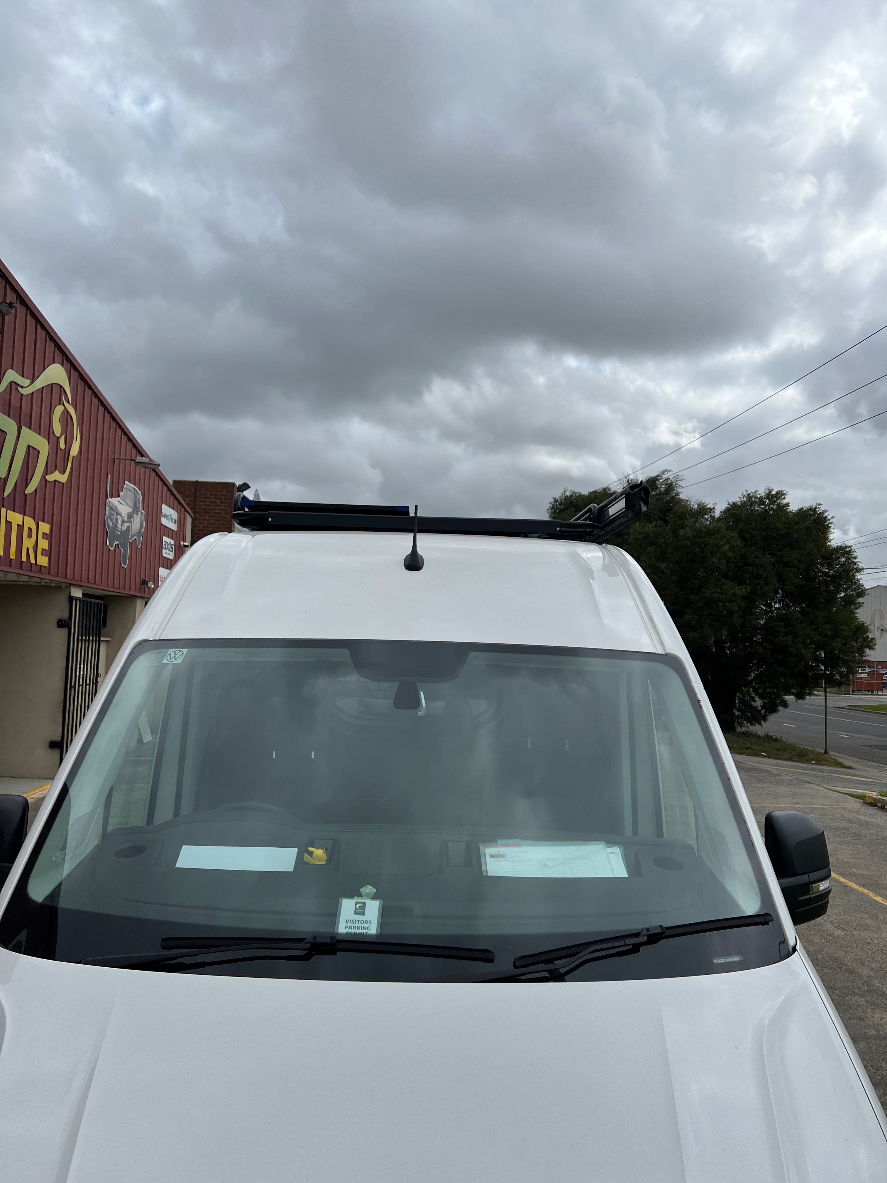 BISON 4X4 STEEL TRADESMAN ROOF RACK FOR VOLKSWAGEN CRAFTER 2F 2017+