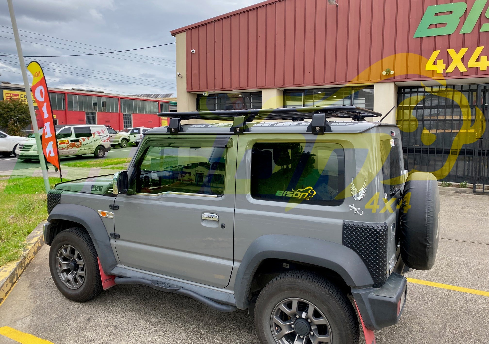 Enclosed Caged Roof rack for Suzuki Jimny 2020 On 1650mm Heavy Duty