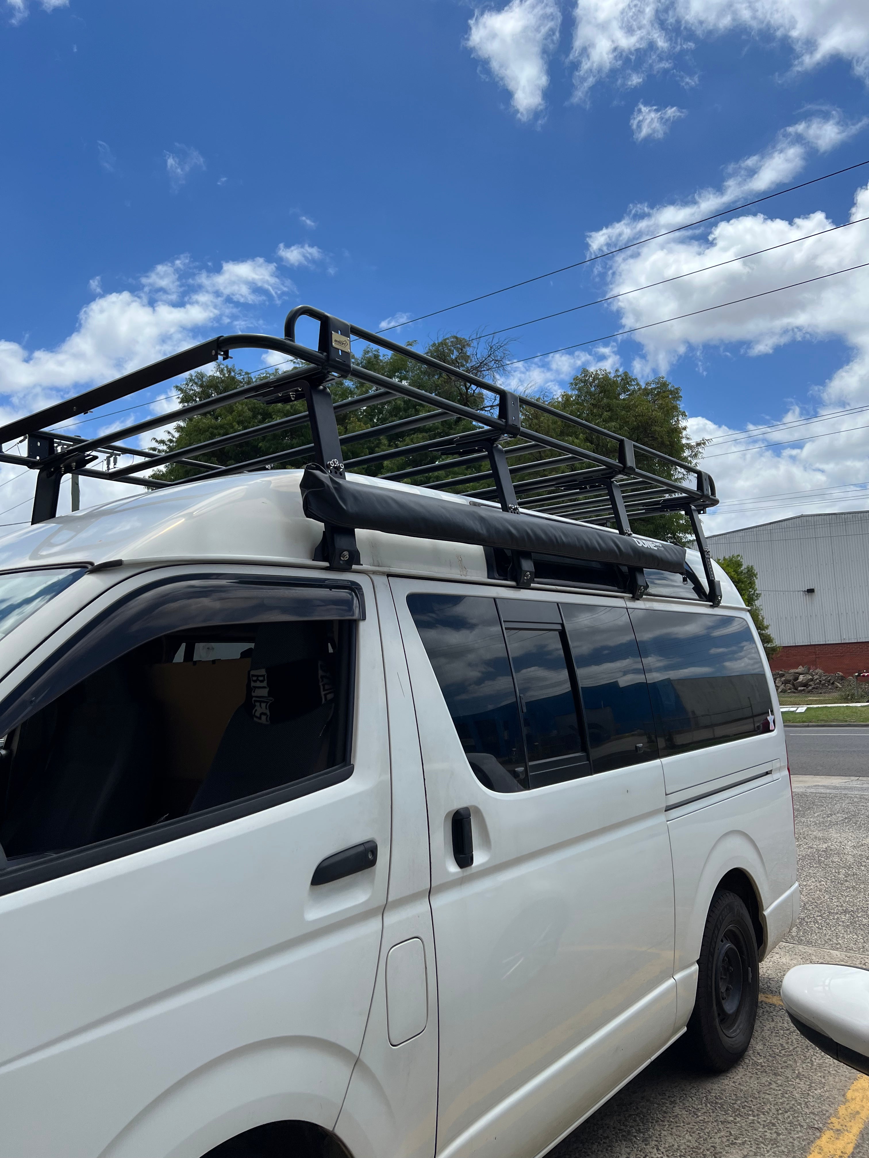 BISON 4X4 STEEL TRADESMAN ROOF RACK FOR TOYOTA HIACE 2005-2019