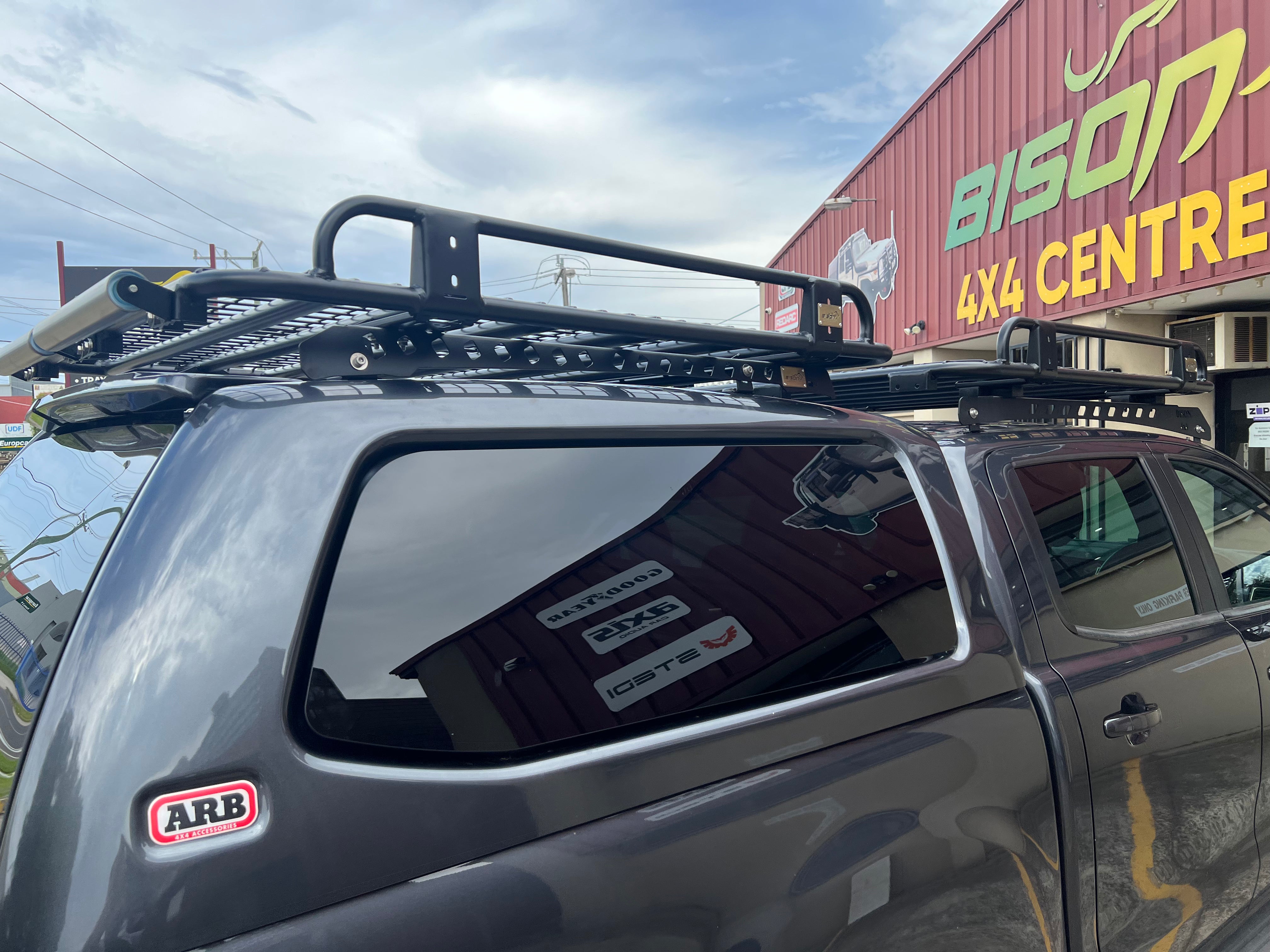 BISON 4X4 STEEL TRADESMAN ROOF RACK FOR FORD RANGER PX1 2011-2015