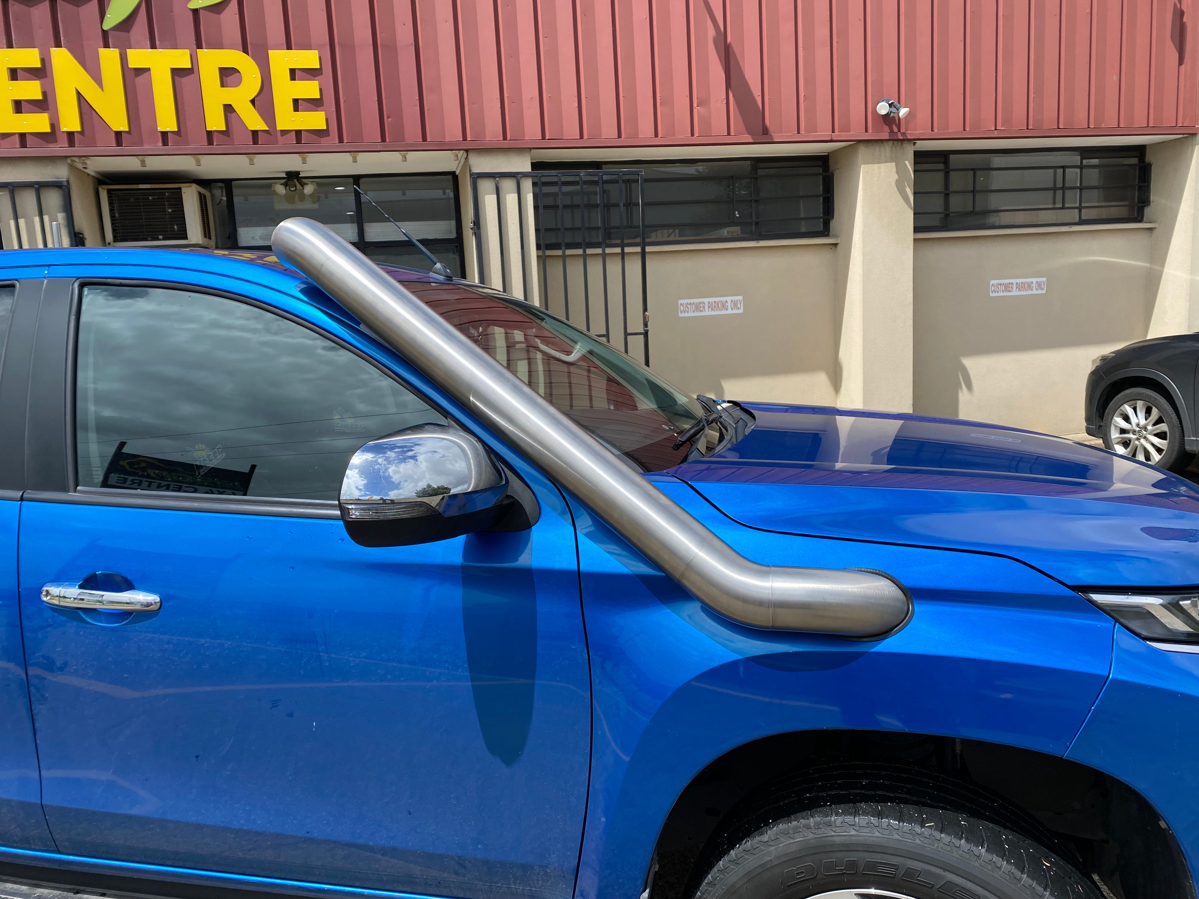 BISON4X4 STAINLESS STEEL SNORKEL FOR MITSUBISHI TRITON