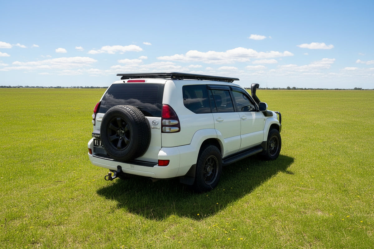 BISON 4X4 DAKOTA STYLE FLAT RACK FOR TOYOTA PRADO 120 SERIES 2003-2009