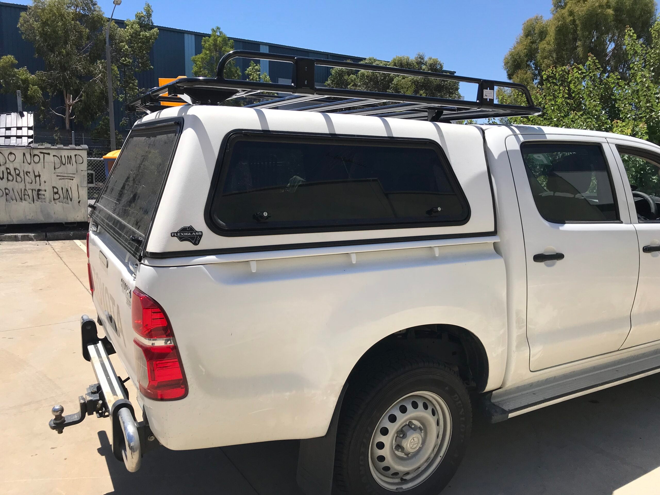 Steel Roof Rack for ARB Canopy , High Roof With Internal support brackets