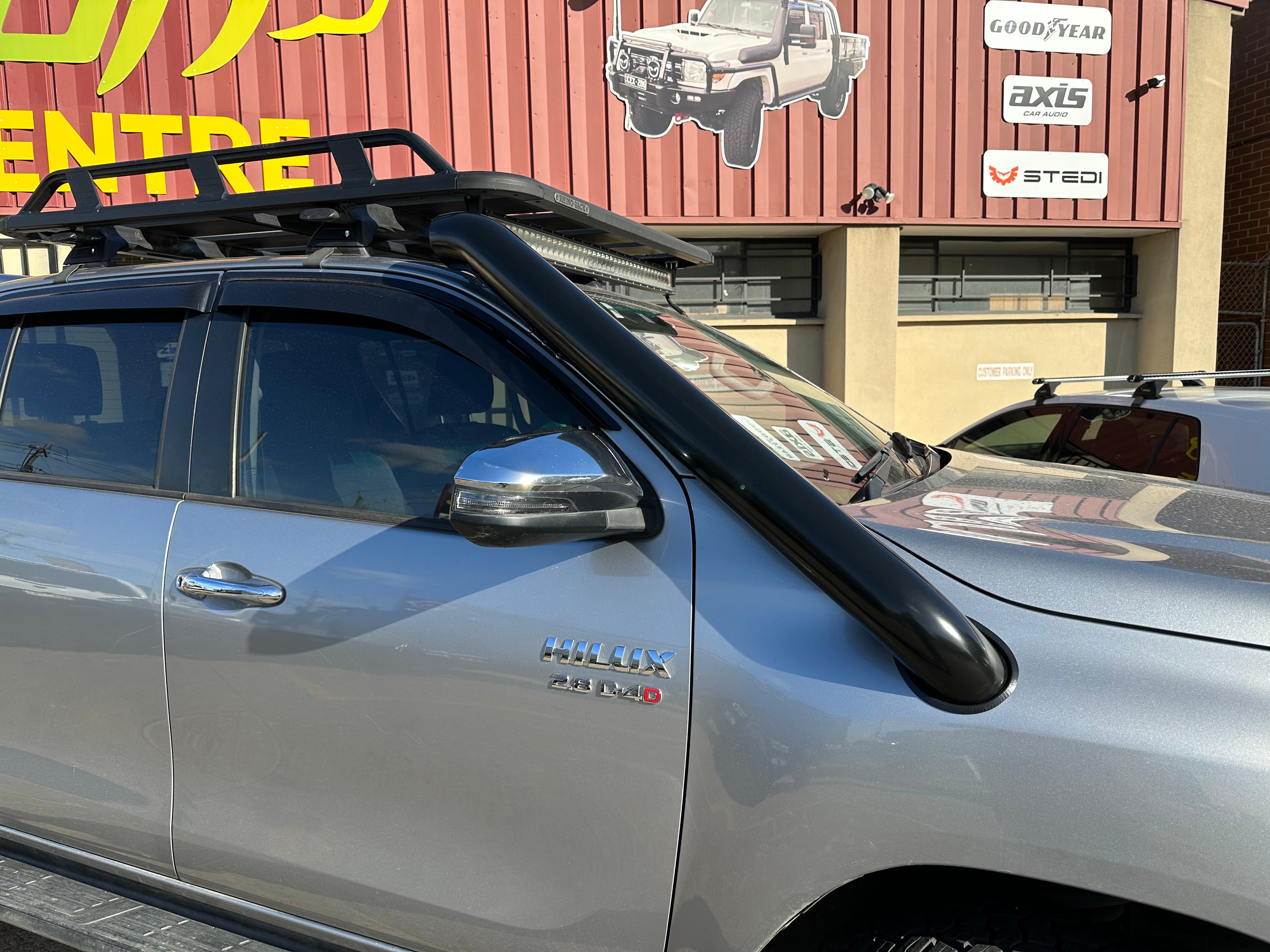 BISON 4X4 Stainless-Steel Snorkel Kit For TOYOTA HILUX VIGO 2012+