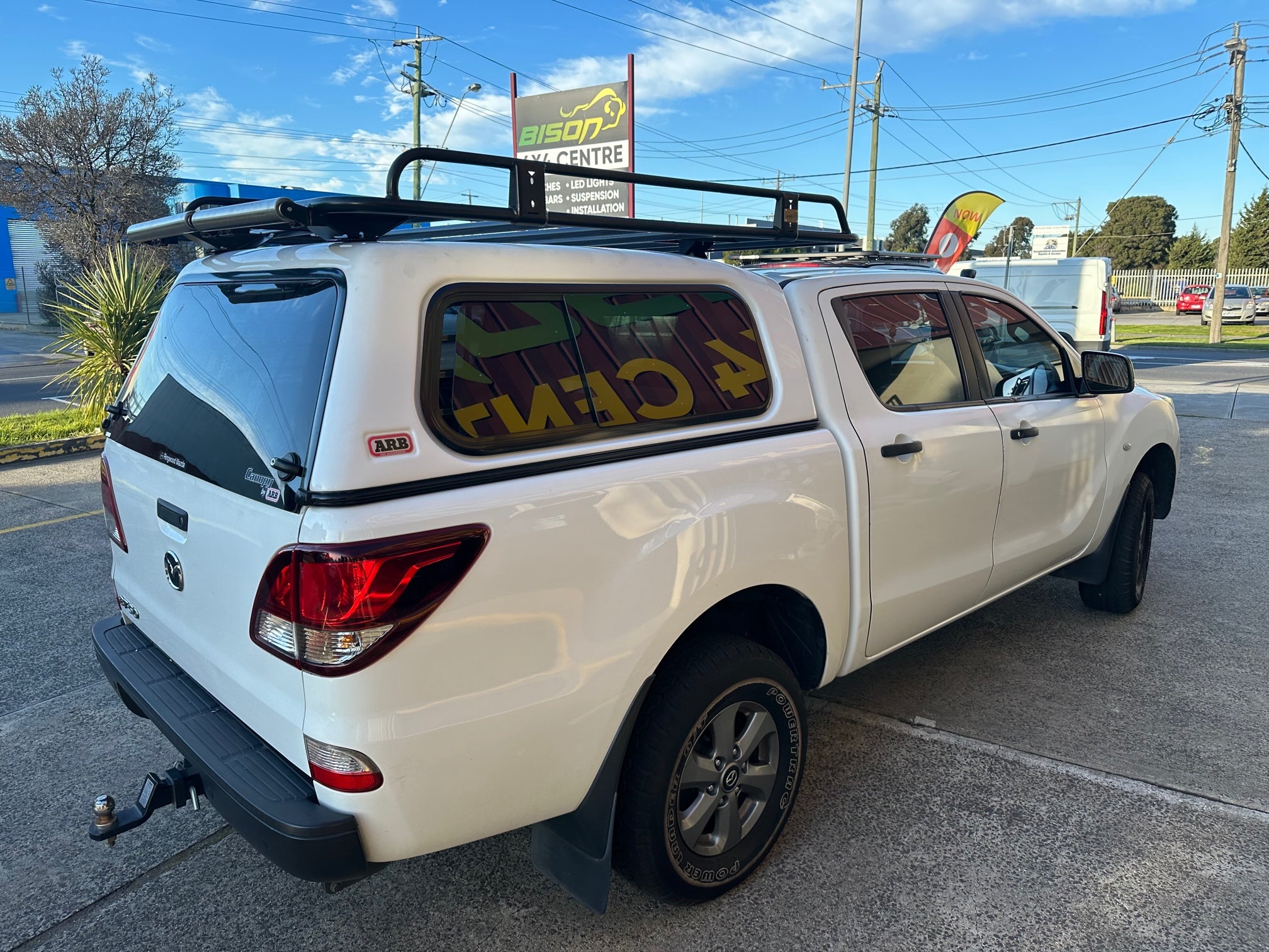 Canopy Roof Rack Internal support ARB Fiberglass Canopy