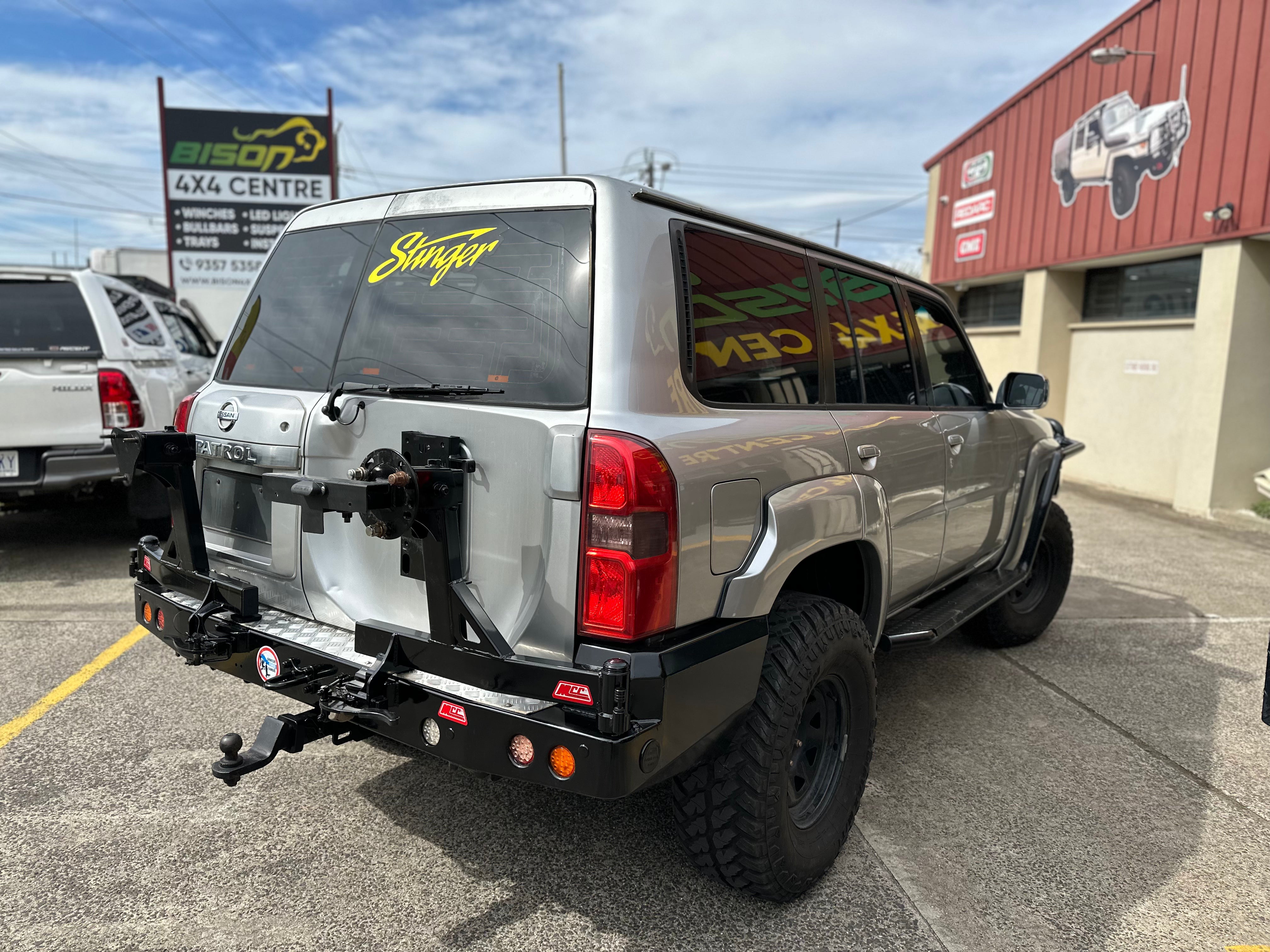BISON REAR STEP FOR NISSAN PATROL