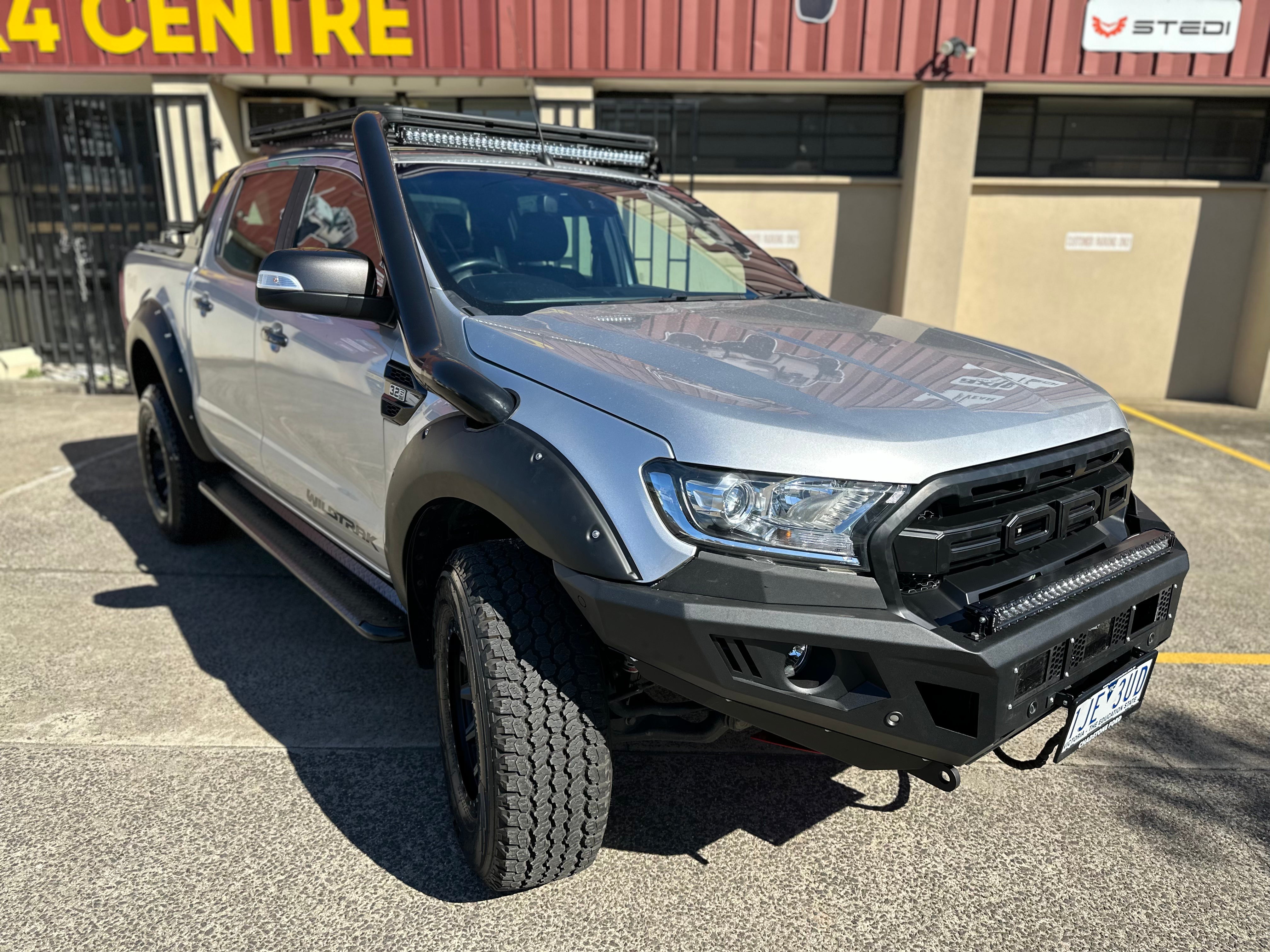 BISON 4X4 FORD RANGER NO LOOP BULLBAR