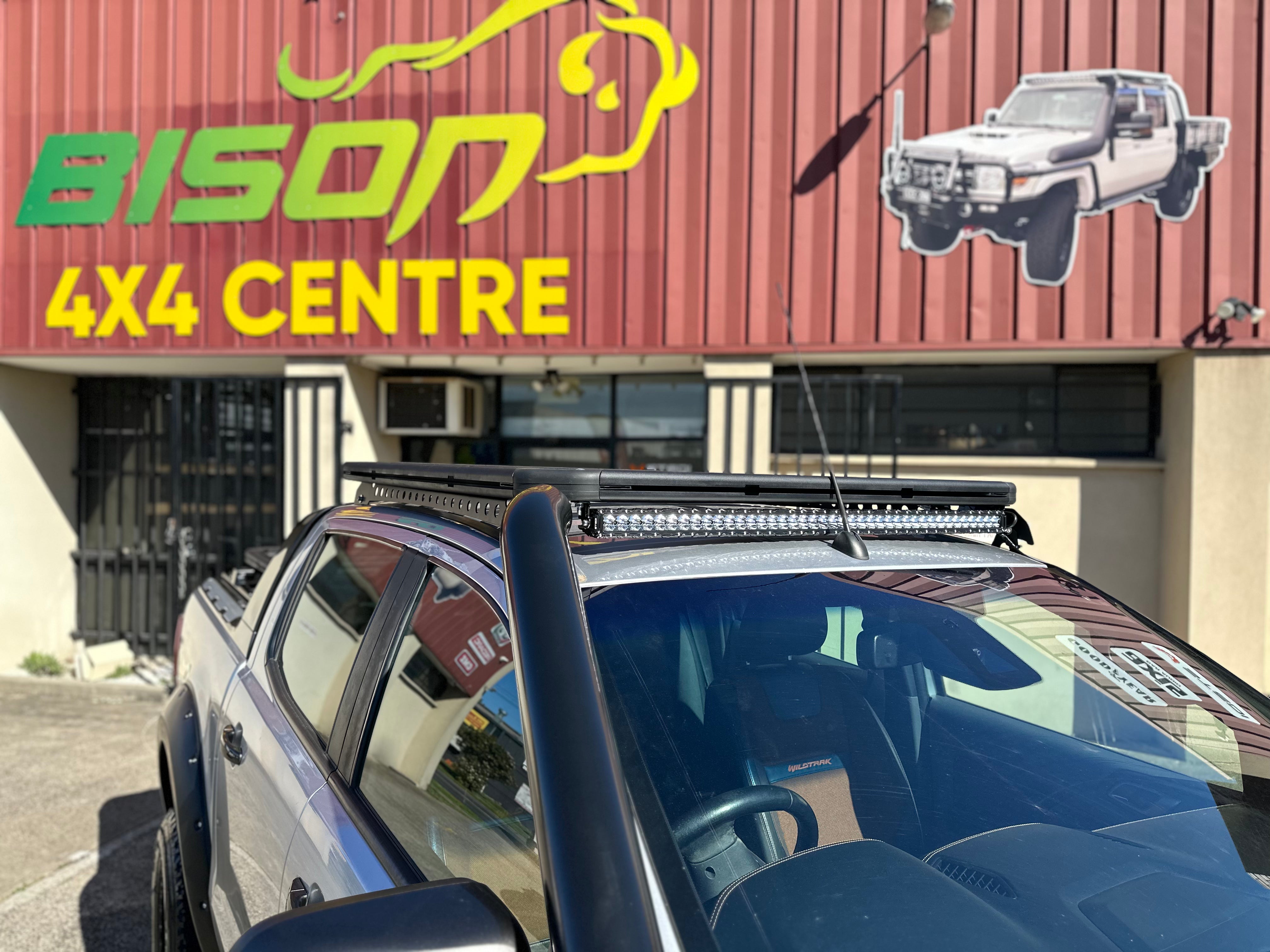 BISON 4X4 DAKOTA STYLE FLAT RACK FOR FORD RANGER PX1 2011-2015