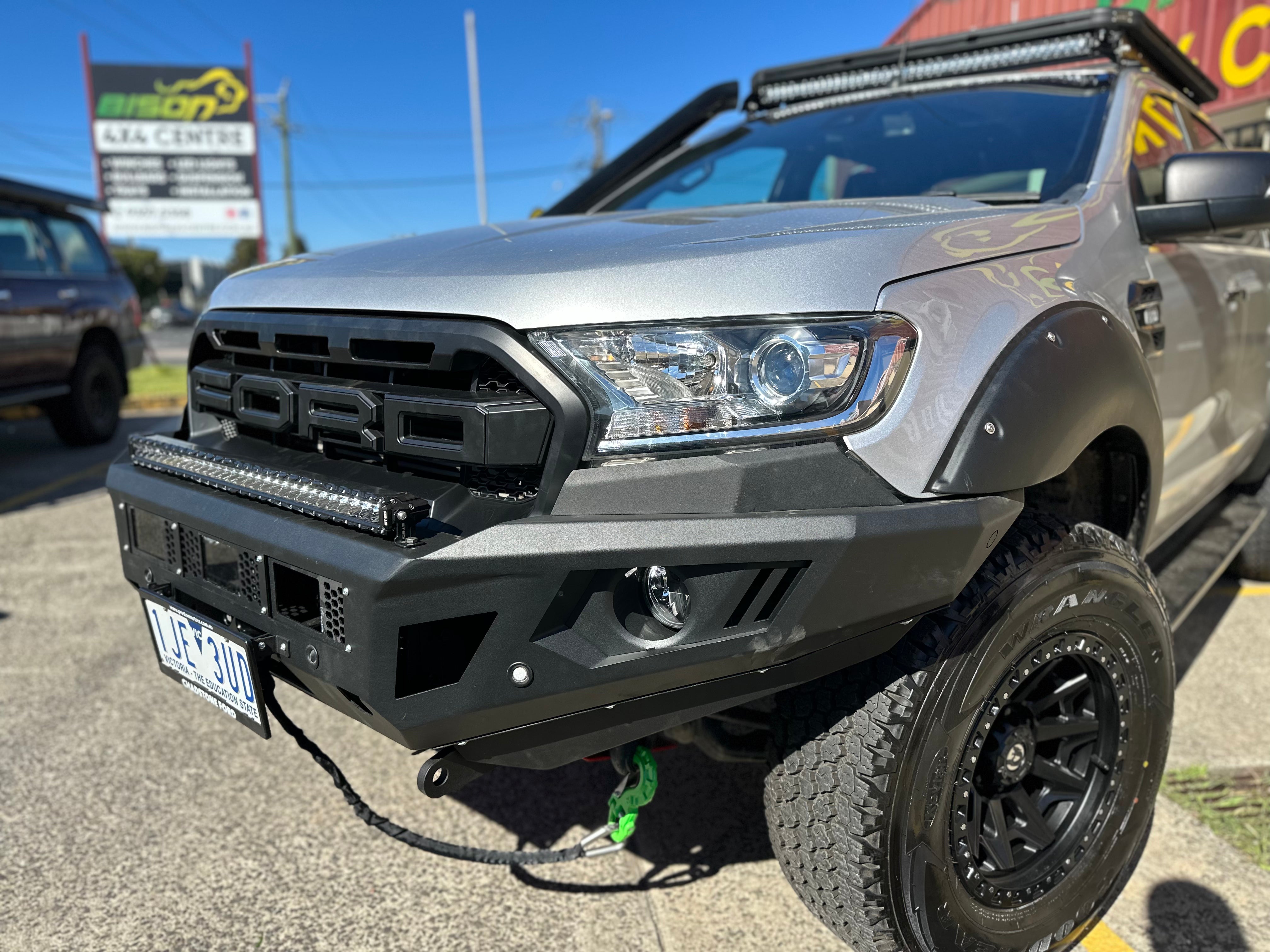 BISON 4X4 FORD RANGER NO LOOP BULLBAR