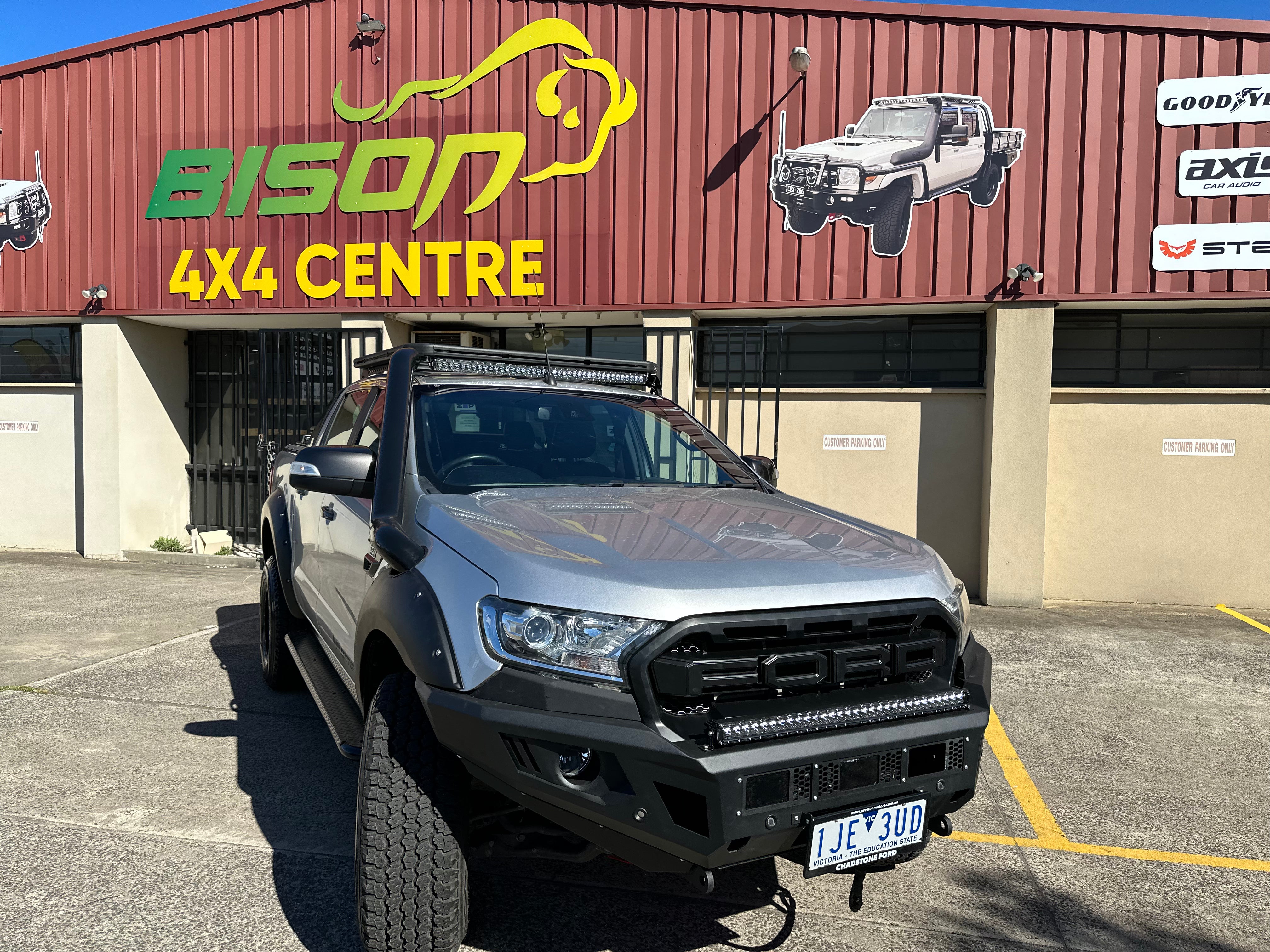 BISON 4X4 FORD RANGER NO LOOP BULLBAR