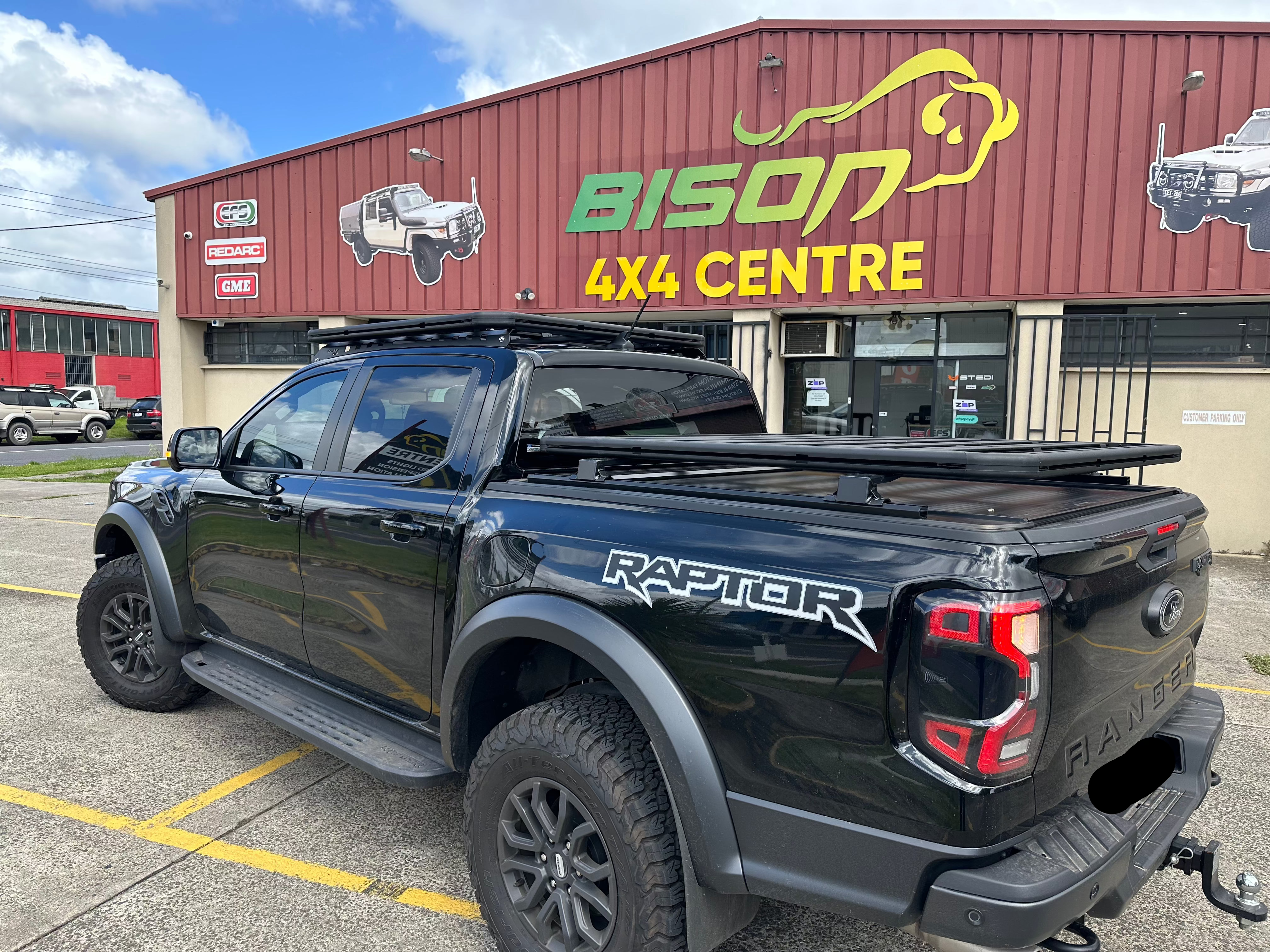 BISON 4X4 DAKOTA STYLE RACK FOR FORD RANGER | FLAT ROOF RACK 1520mm x 1250mm