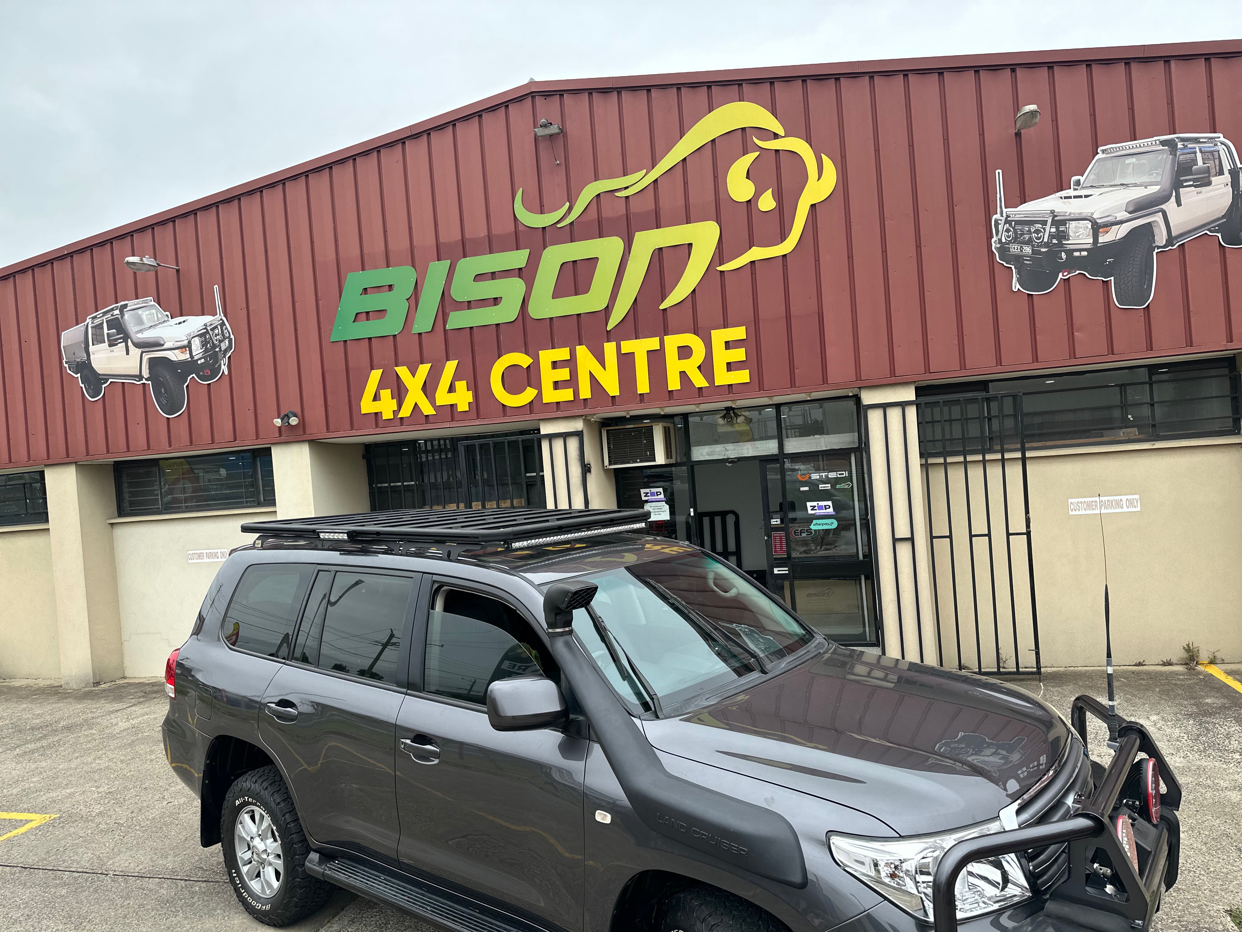 BISON 4X4 DAKOTA STYLE FLAT RACK FOR TOYOTA LAND CRUISER 200 SERIES 1 /2 2007-2015