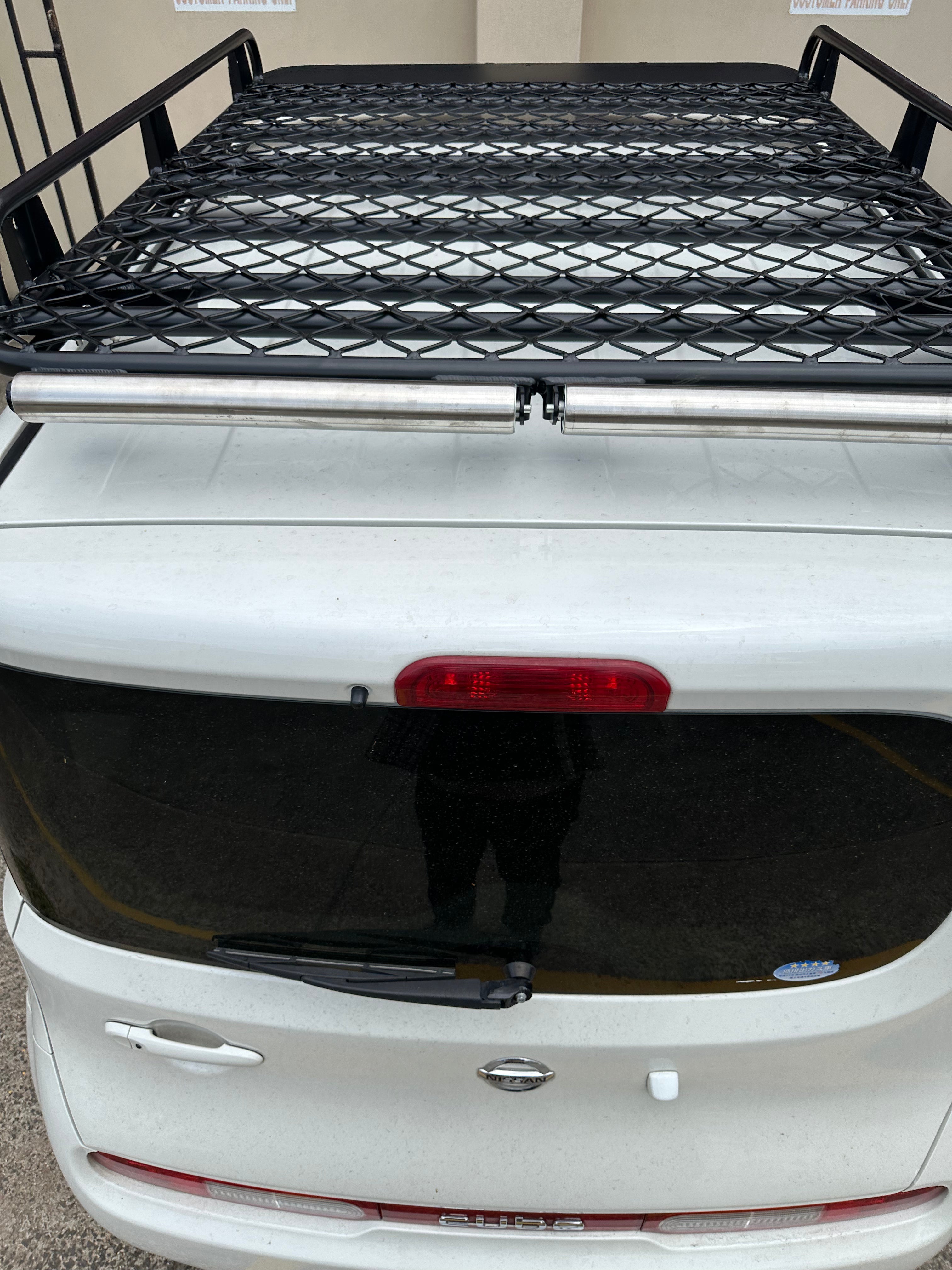 BISON 4X4 DAKOTA STYLE TRADESMAN RACK FOR NISSAN CUBE | TRADESMAN ROOF RACK 850mm x 1250mm