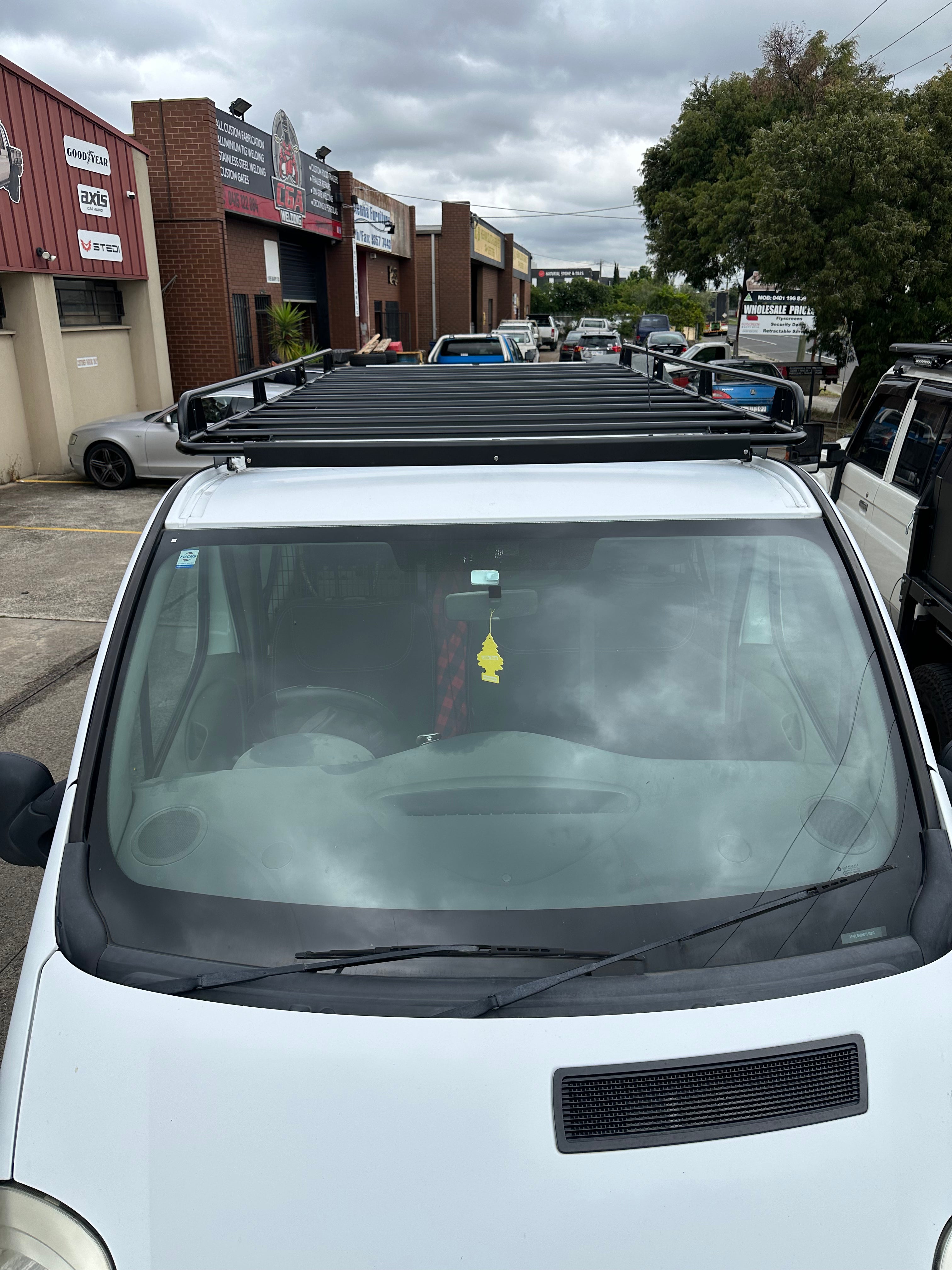 BISON 4X4 STEEL TRADESMAN ROOF RACK FOR RENAULT TRAFIC 2015+