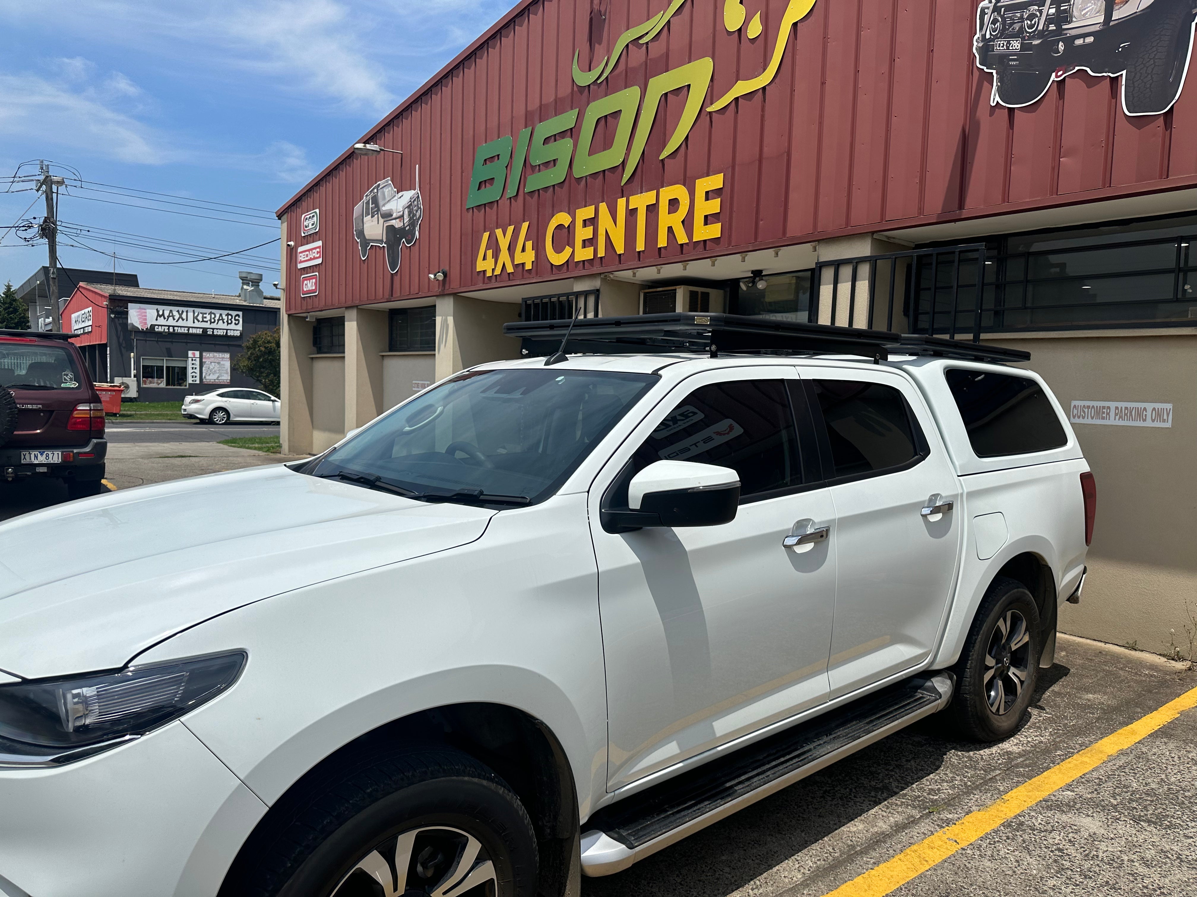 BISON 4X4 DAKOTA STYLE RACK FOR MAZDA BT-50 | FLAT ROOF RACK