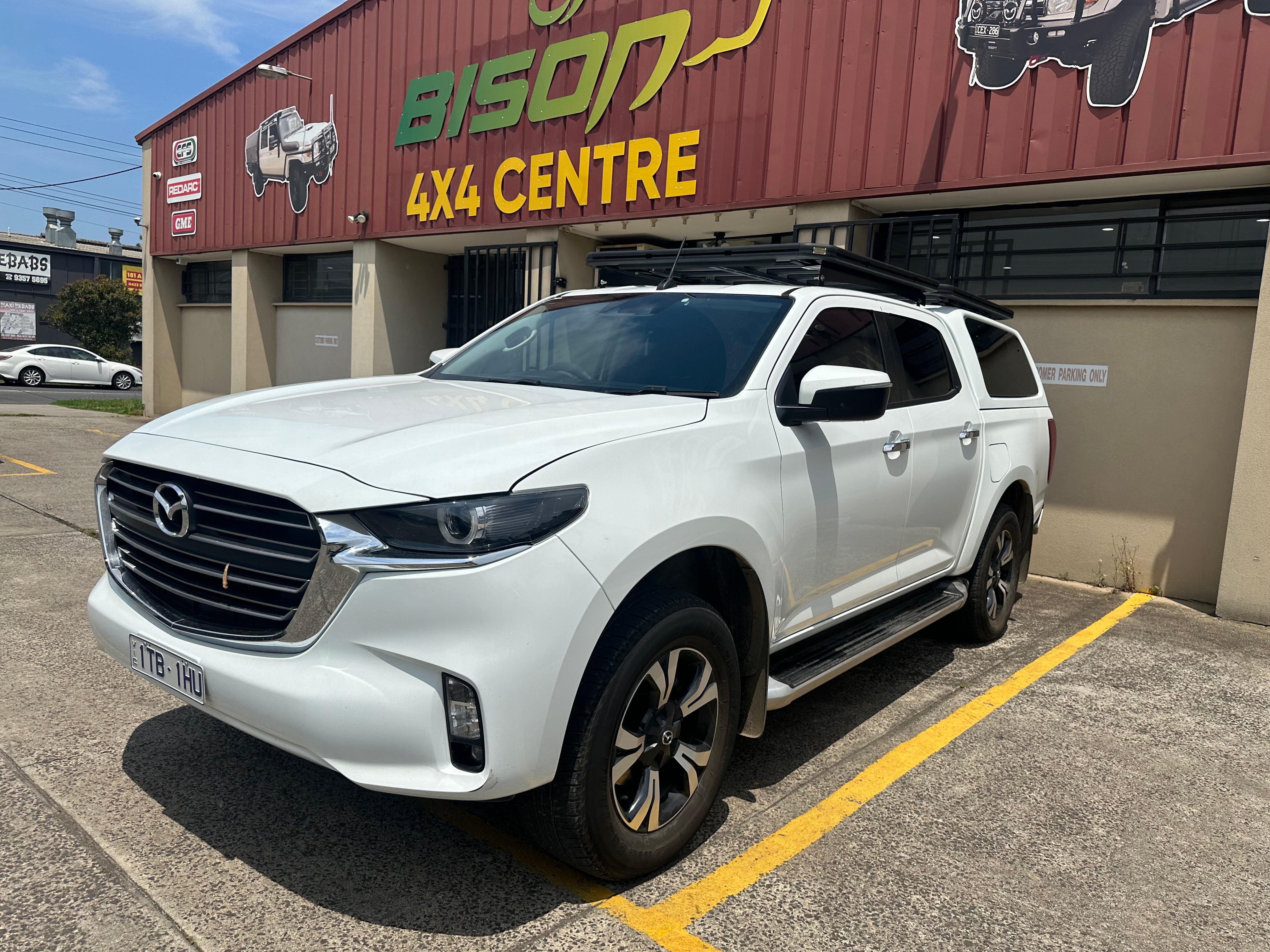 BISON 4X4 DAKOTA STYLE RACK FOR MAZDA BT-50 | FLAT ROOF RACK