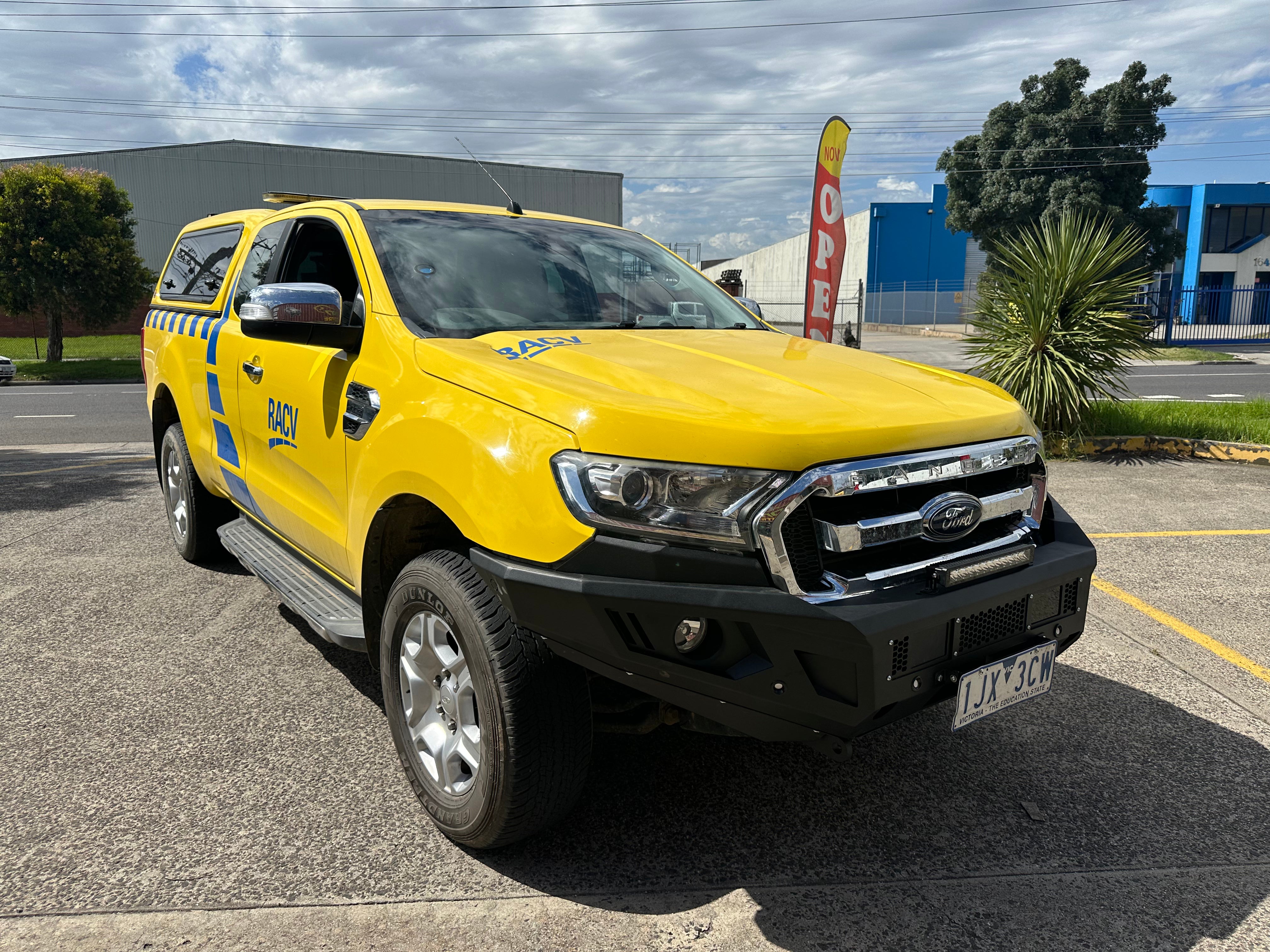 BISON 4X4 FORD RANGER NO LOOP BULLBAR