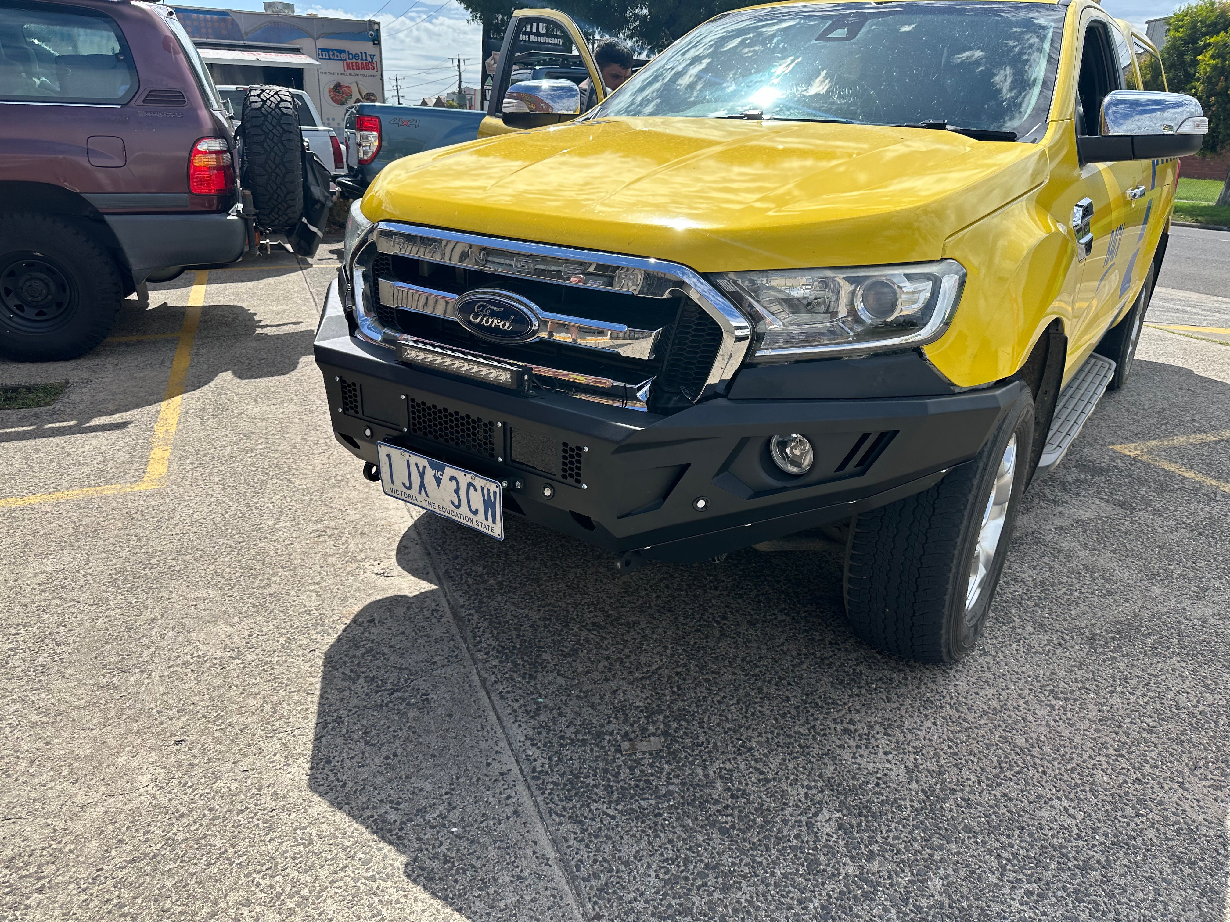 BISON 4X4 FORD RANGER NO LOOP BULLBAR