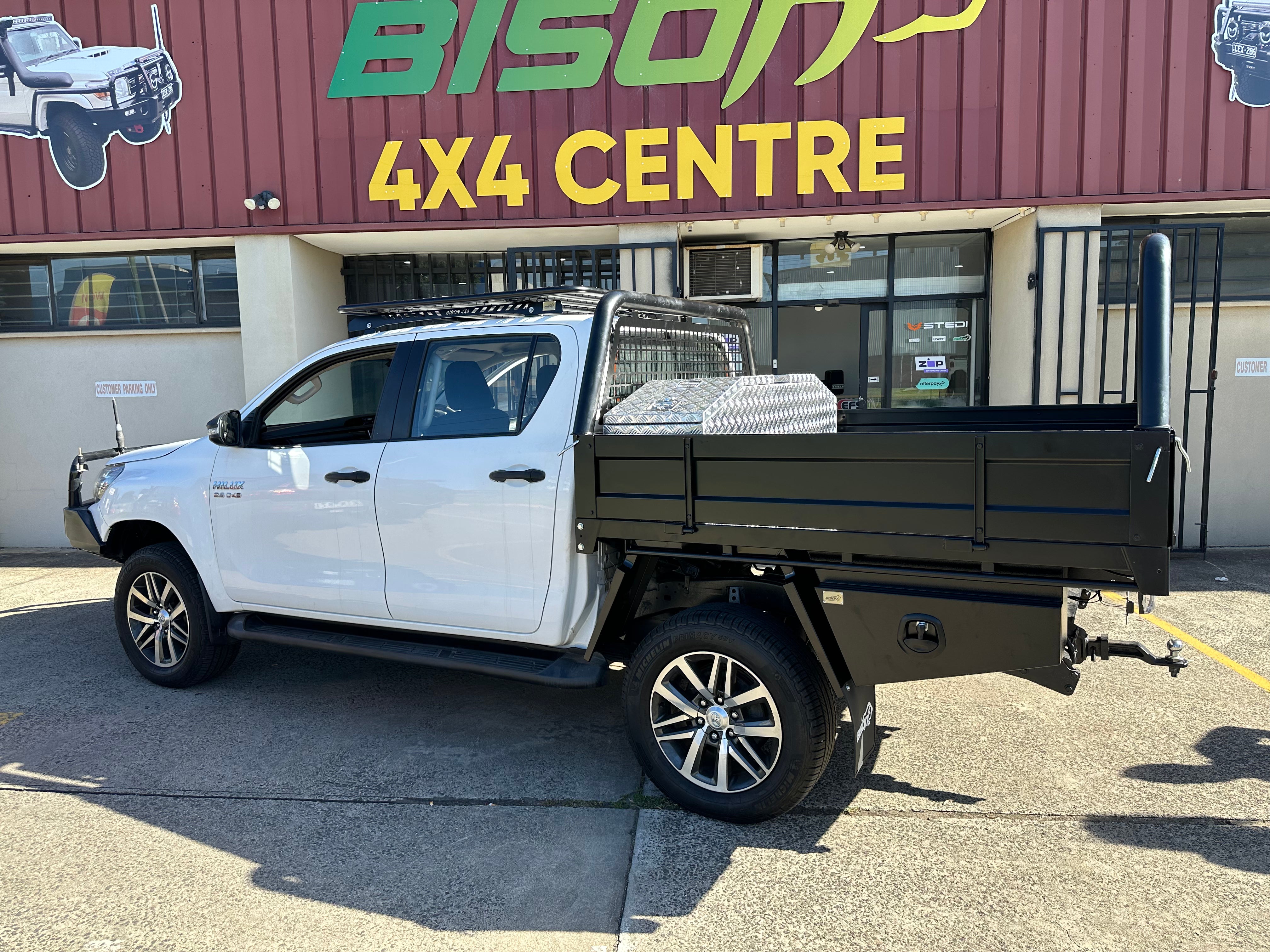 BISON 4X4 STEEL TRAY FOR TOYOTA HILUX | 1900mm x 1800mm