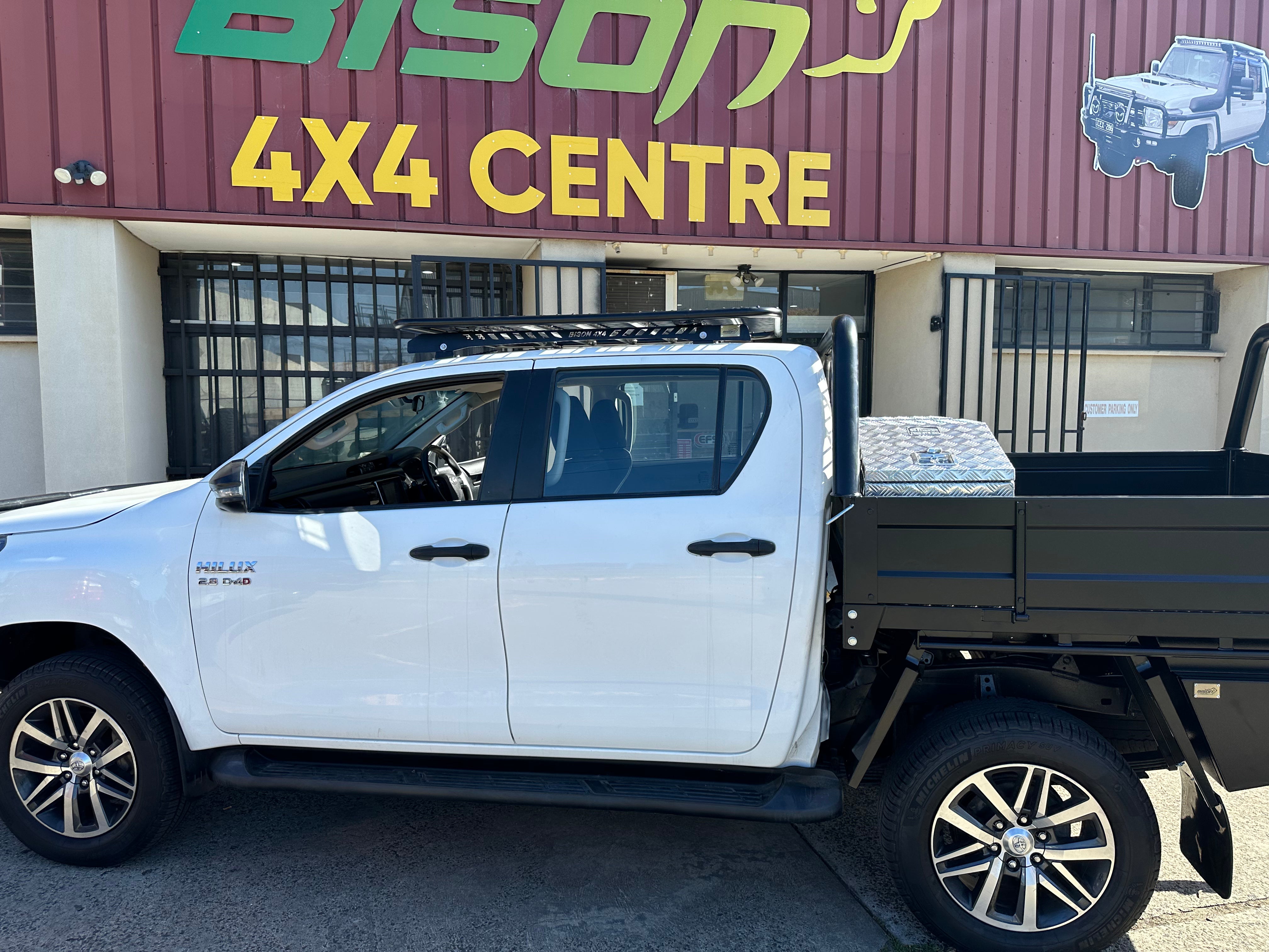 BISON 4X4 STEEL TRAY FOR TOYOTA HILUX | 1900mm x 1800mm