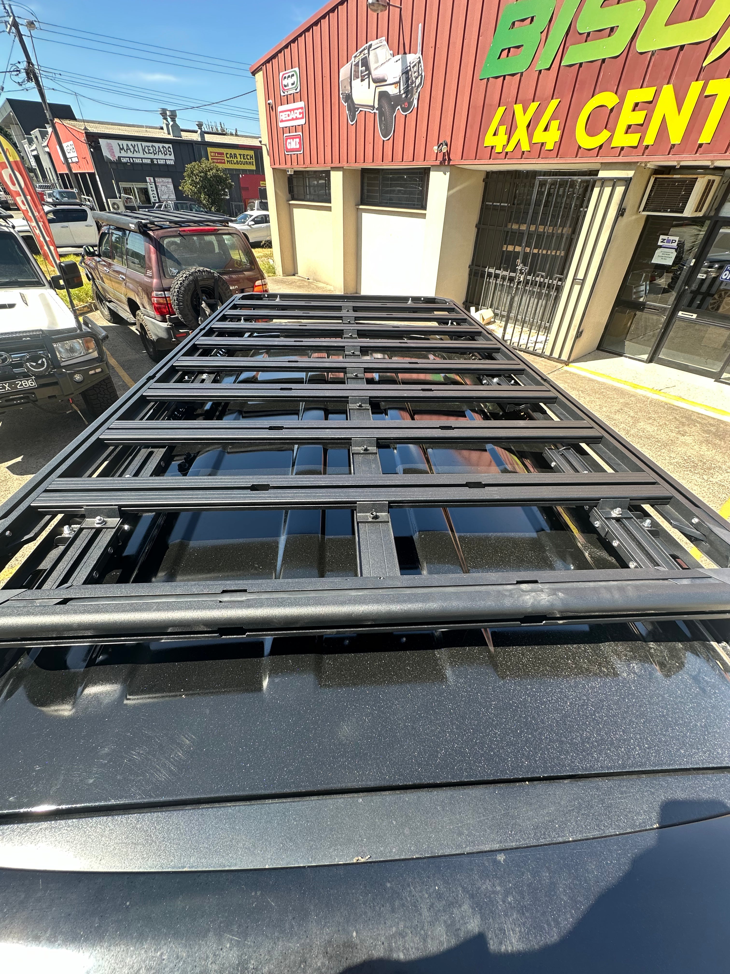 BISON 4X4 DAKOTA STYLE FLAT RACK FOR TOYOTA HILUX 2021+